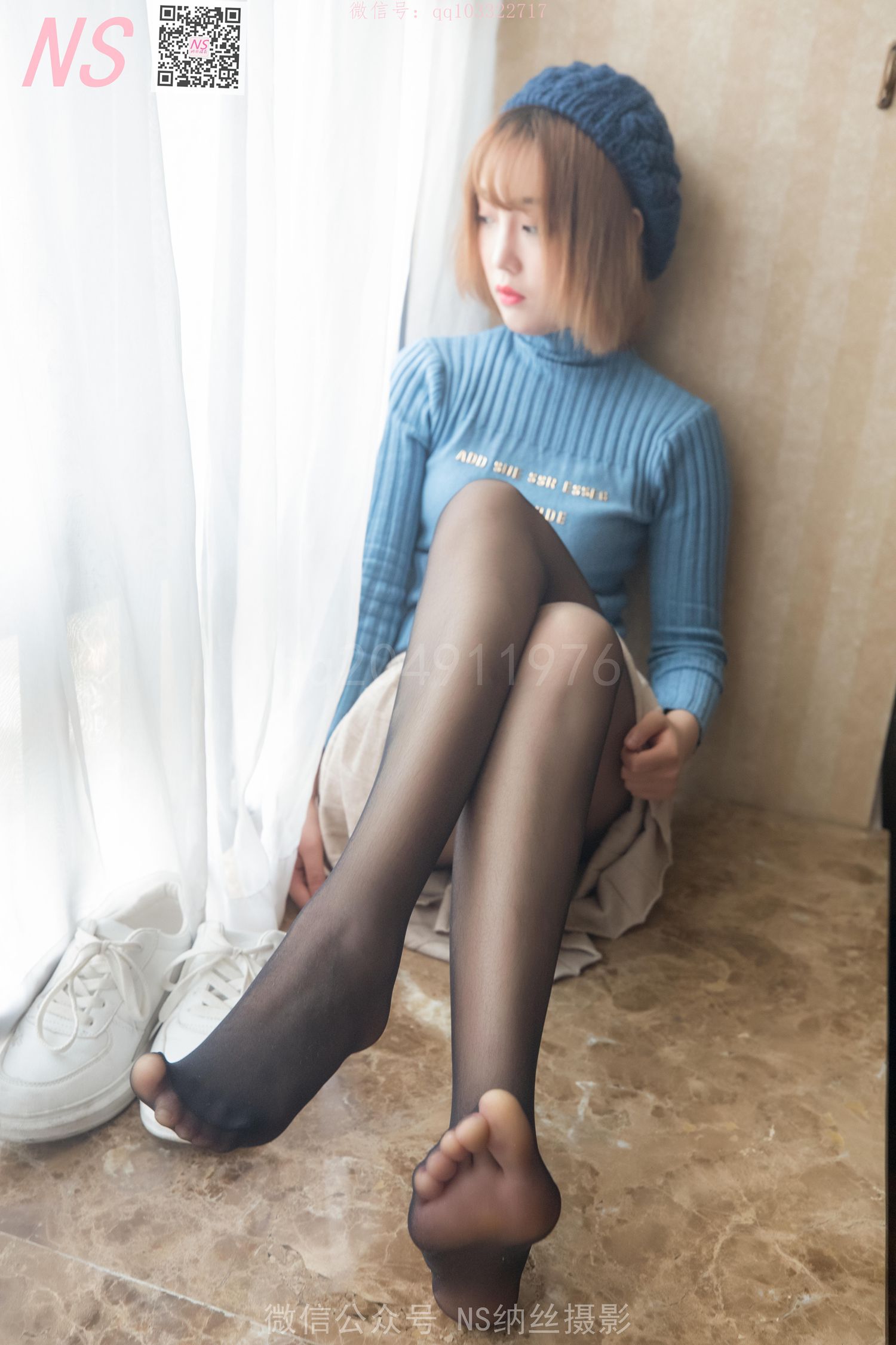 图片[42]-纳丝摄影 NO165 琴子 逆光短袜和黑色丝袜 – 速更版-美库