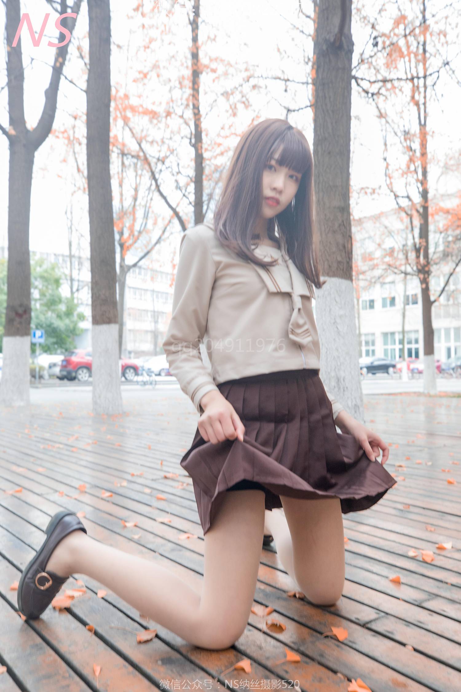 图片[18]-纳丝摄影 NO169 枫的花季丝袜 – 速更版-美库
