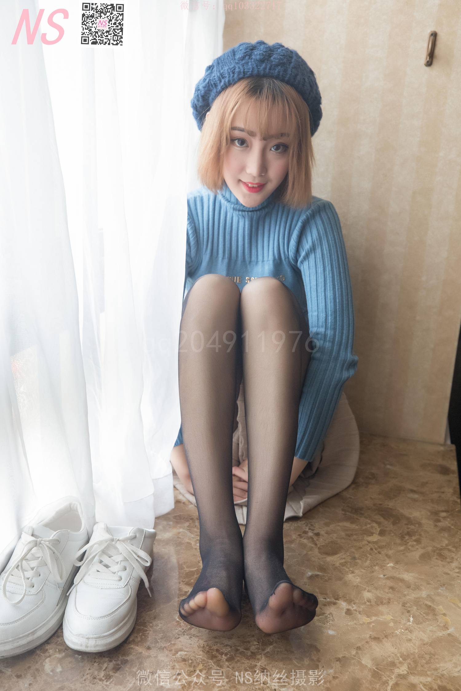 图片[53]-纳丝摄影 NO165 琴子 逆光短袜和黑色丝袜 – 速更版-美库