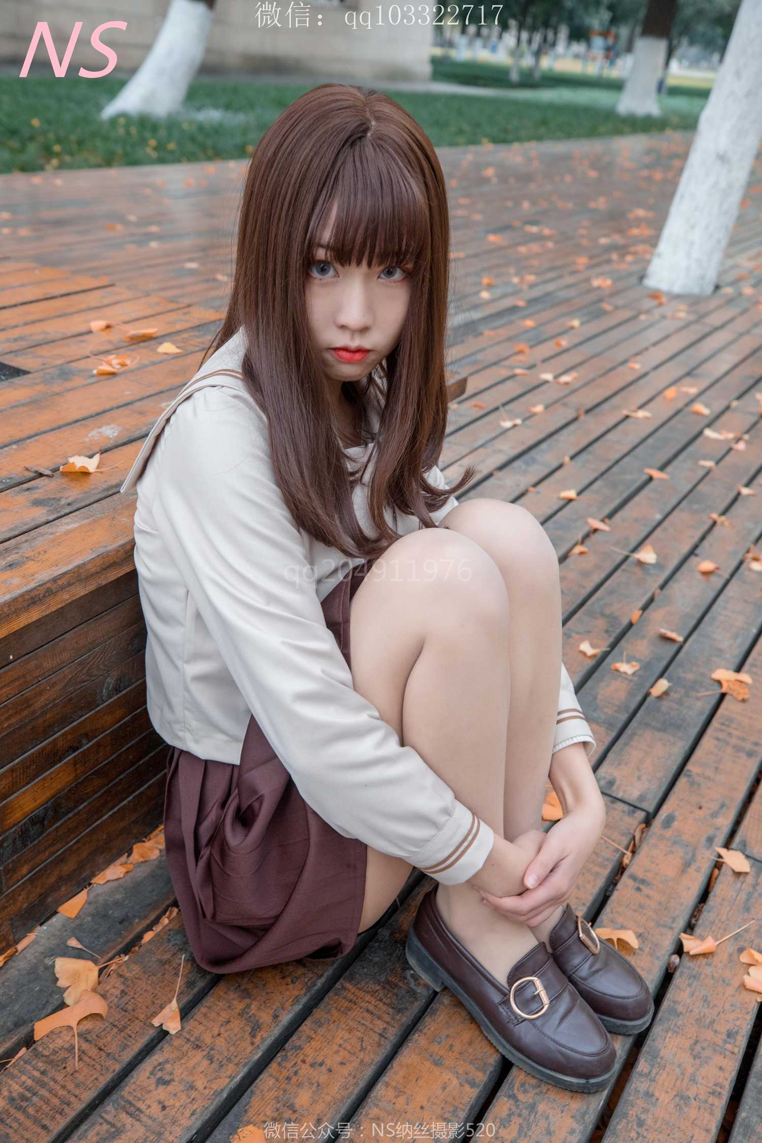 图片[26]-纳丝摄影 NO169 枫的花季丝袜 – 速更版-美库