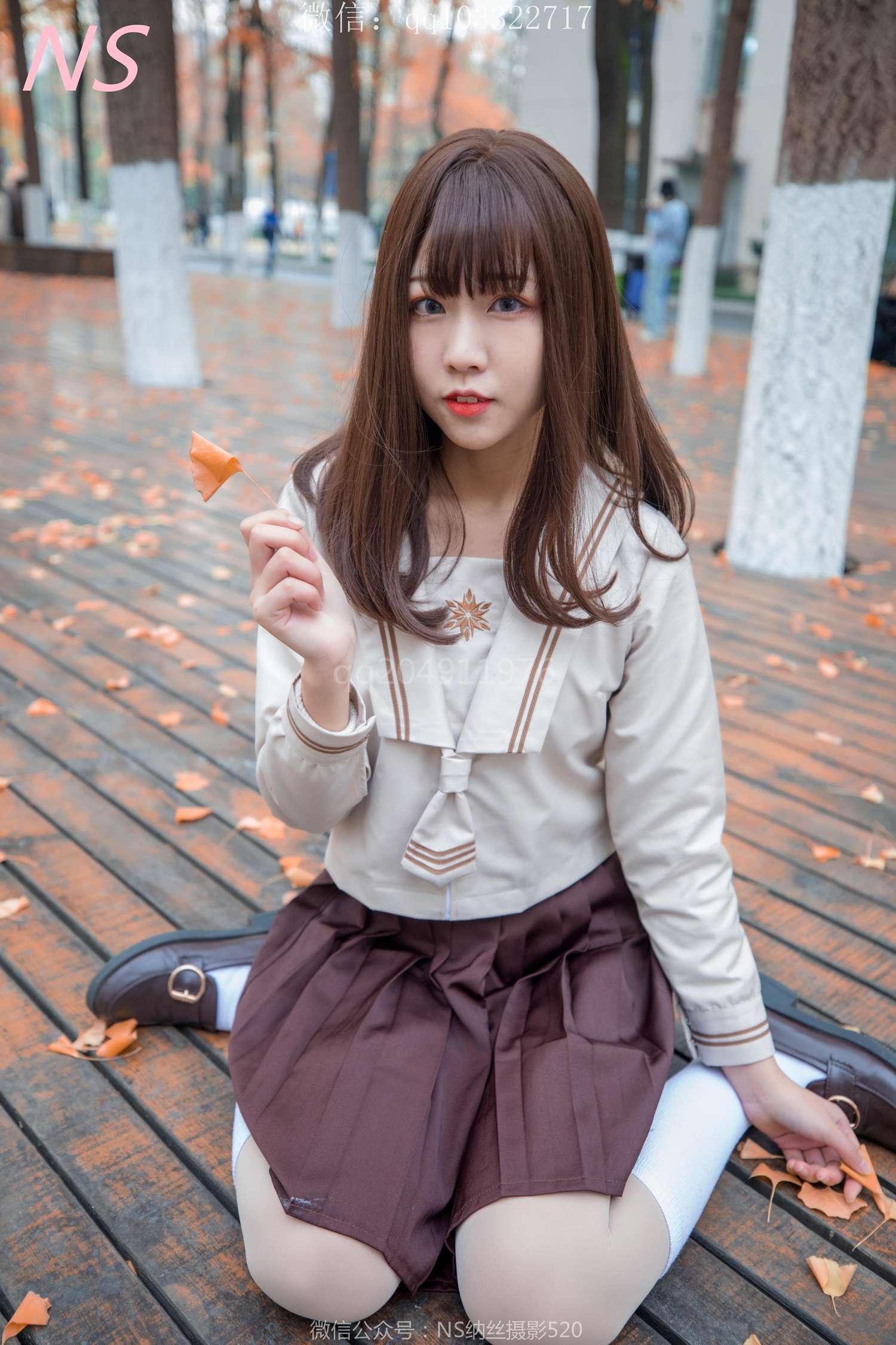 图片[27]-纳丝摄影 NO169 枫的花季丝袜 – 速更版-美库