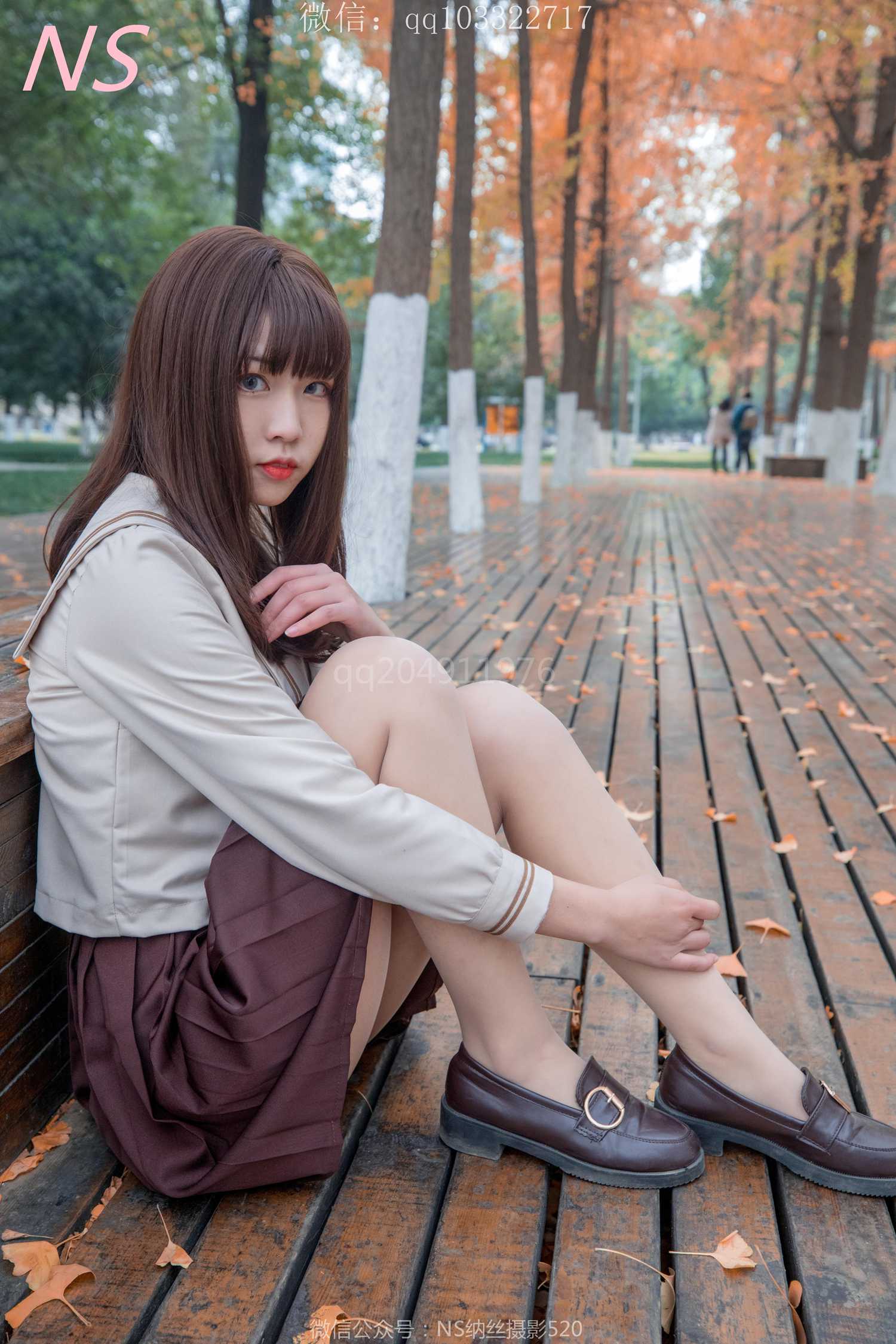 图片[28]-纳丝摄影 NO169 枫的花季丝袜 – 速更版-美库