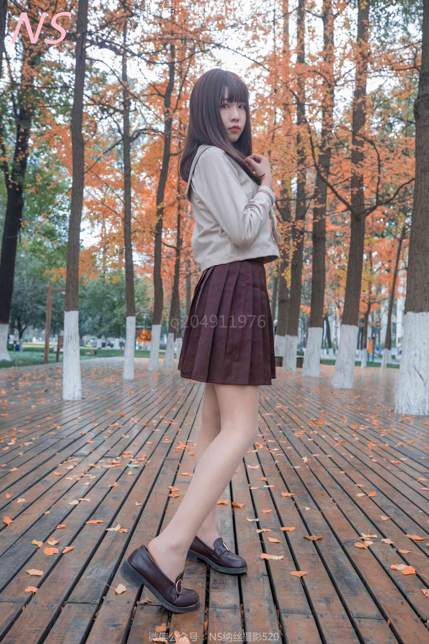 图片[29]-纳丝摄影 NO169 枫的花季丝袜 – 速更版-美库