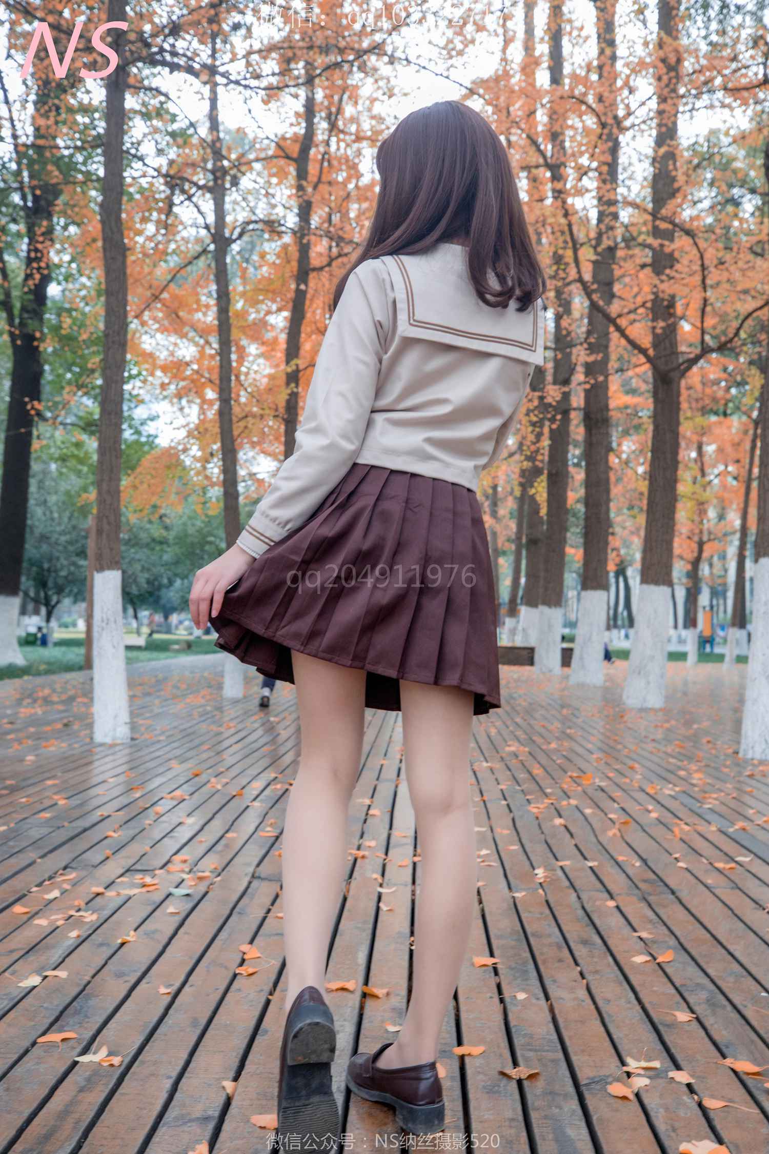 图片[31]-纳丝摄影 NO169 枫的花季丝袜 – 速更版-美库