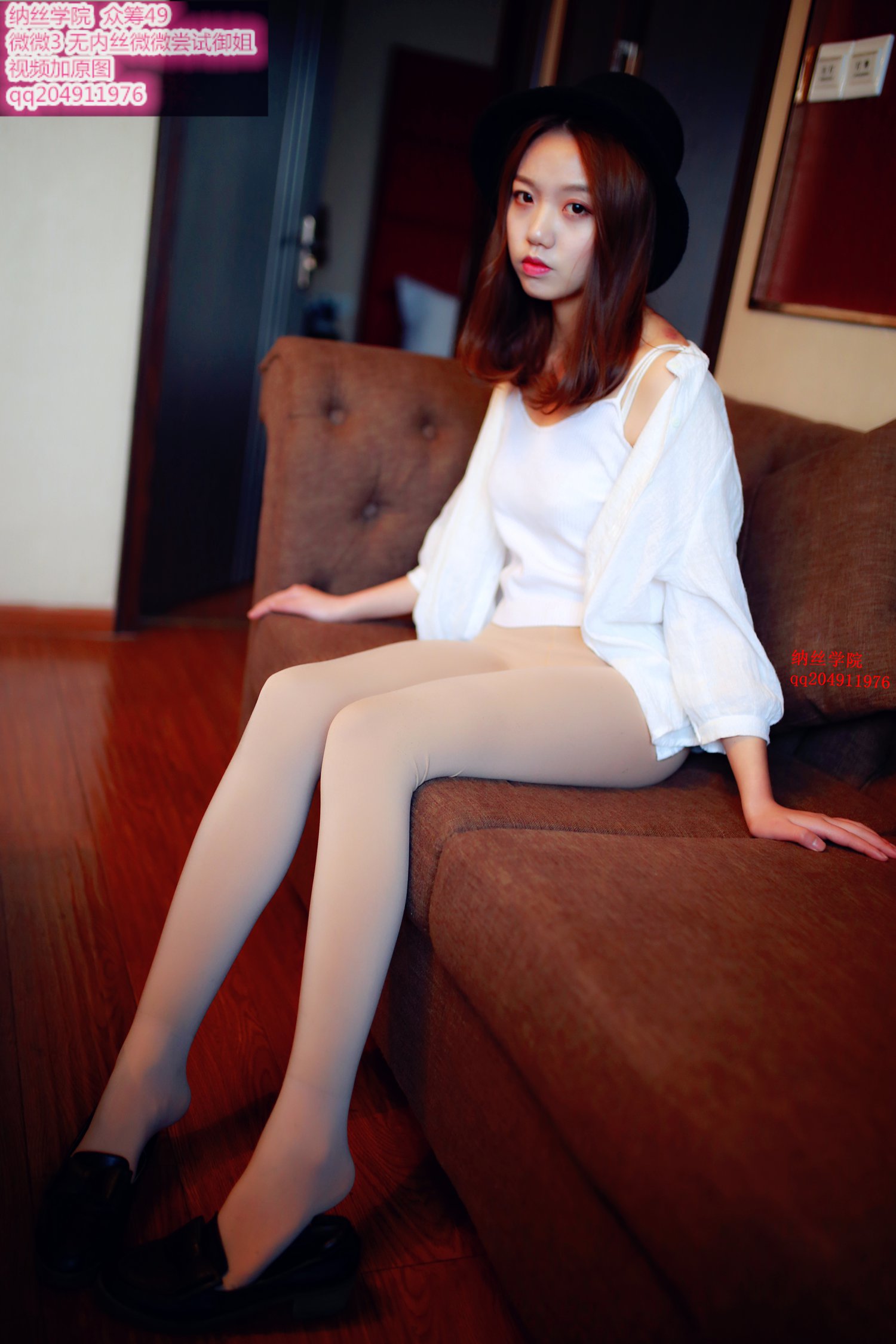 图片[49]-纳丝摄影 NO167 微微 无内肉丝御姐 – 速更版-美库