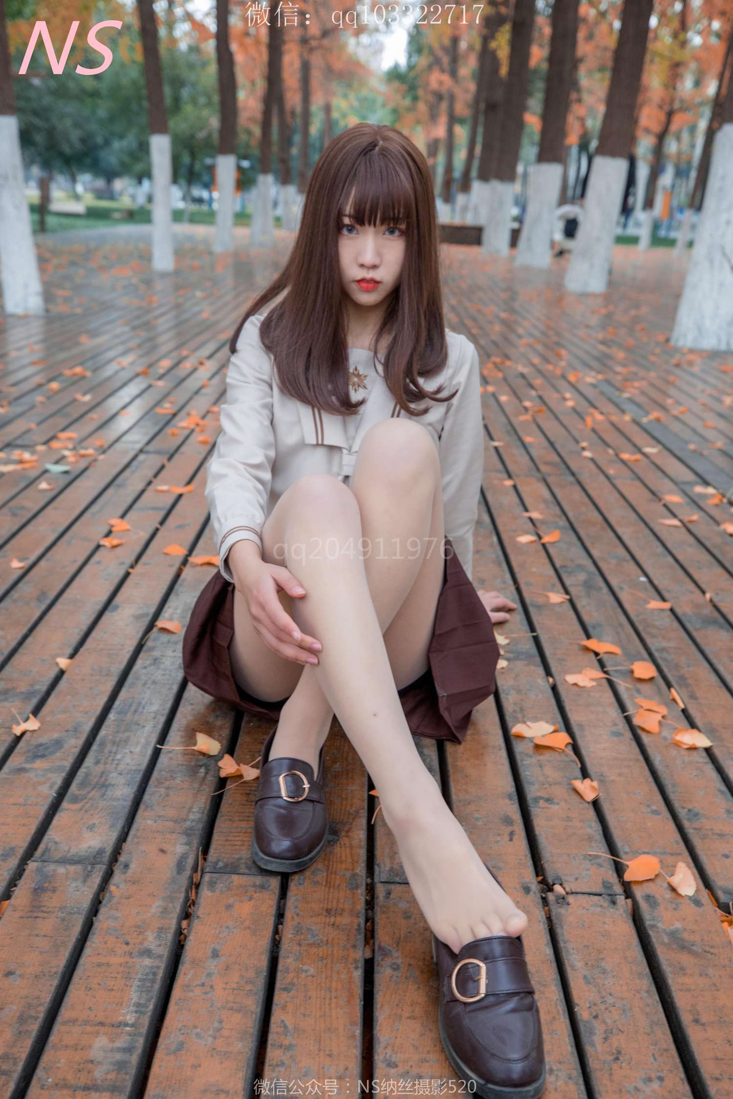 图片[40]-纳丝摄影 NO169 枫的花季丝袜 – 速更版-美库