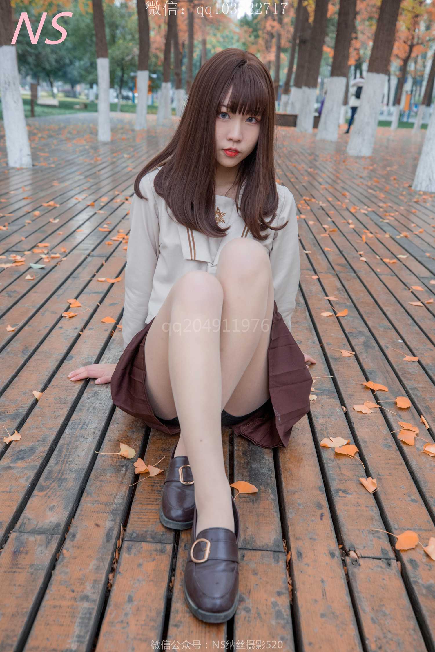 图片[43]-纳丝摄影 NO169 枫的花季丝袜 – 速更版-美库