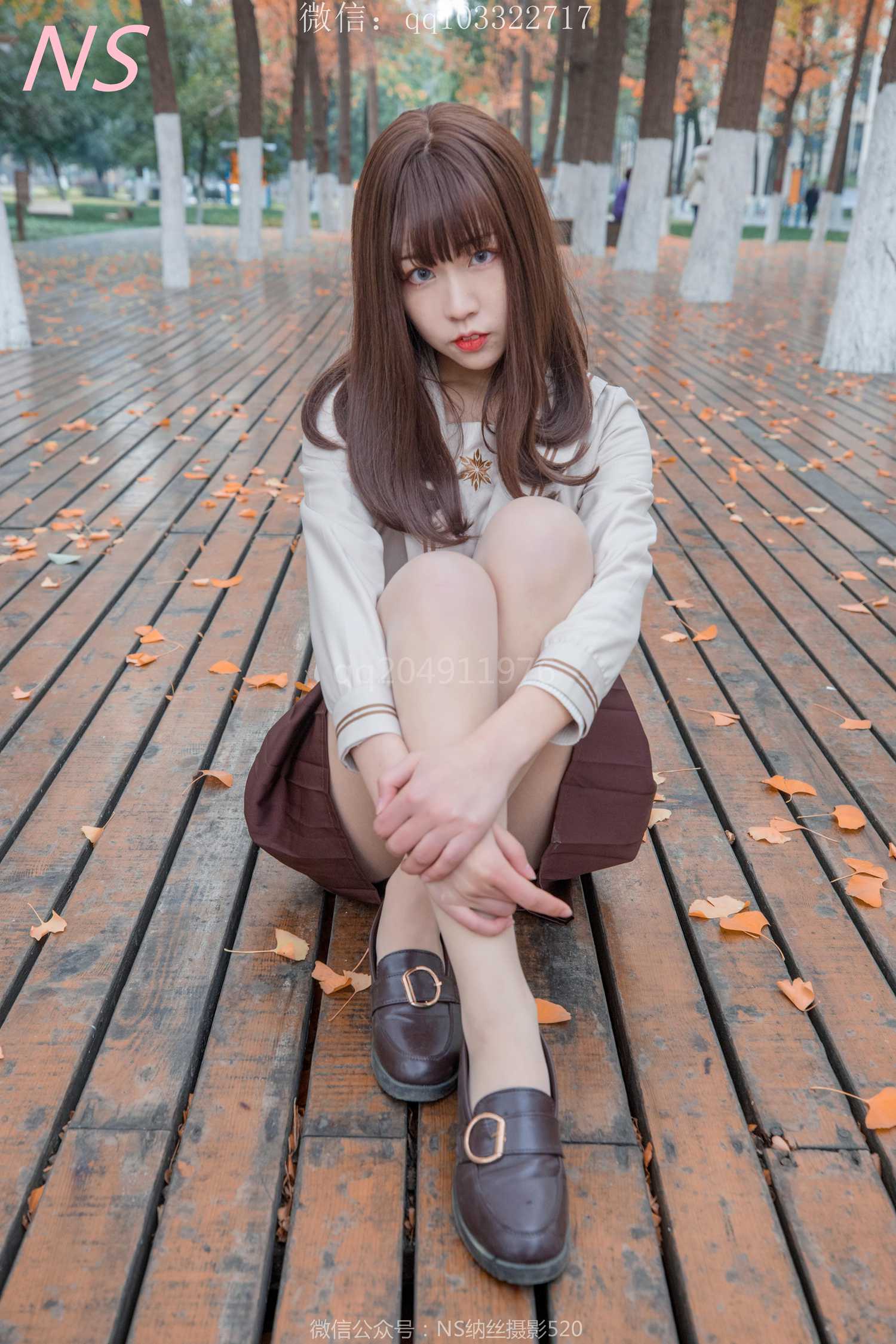 图片[44]-纳丝摄影 NO169 枫的花季丝袜 – 速更版-美库