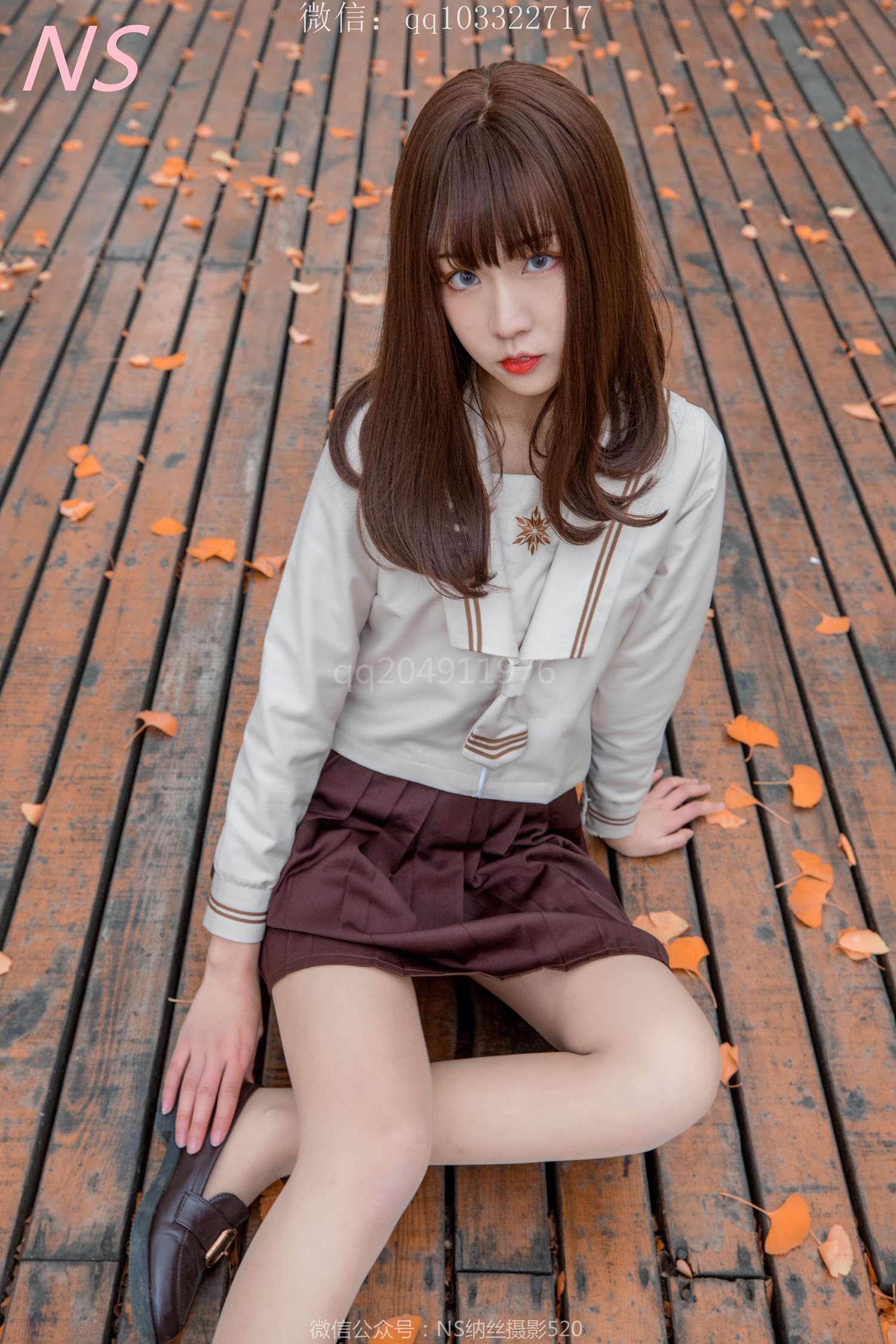 图片[45]-纳丝摄影 NO169 枫的花季丝袜 – 速更版-美库