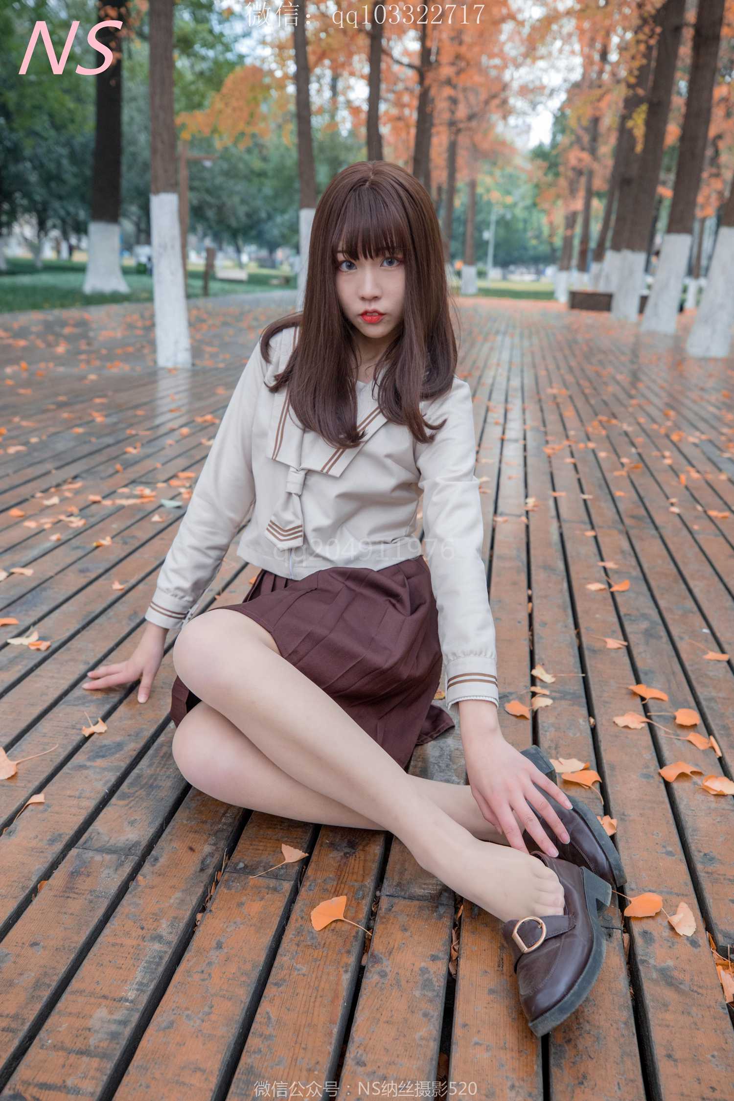 图片[47]-纳丝摄影 NO169 枫的花季丝袜 – 速更版-美库