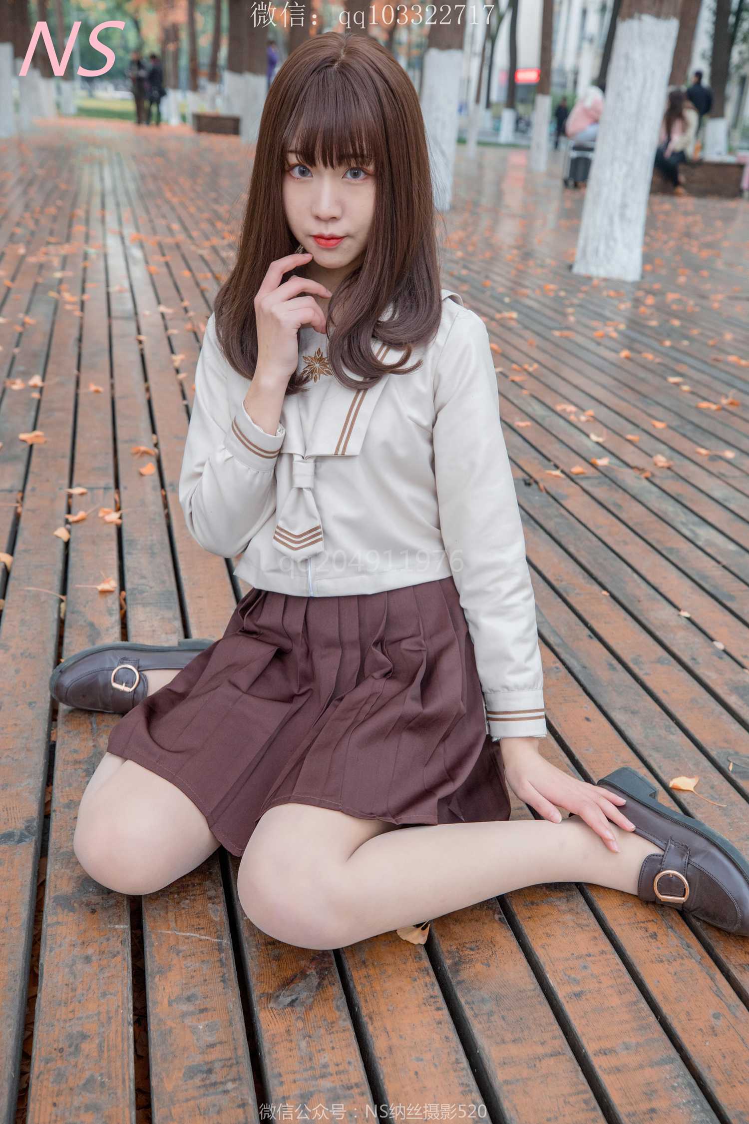 图片[53]-纳丝摄影 NO169 枫的花季丝袜 – 速更版-美库