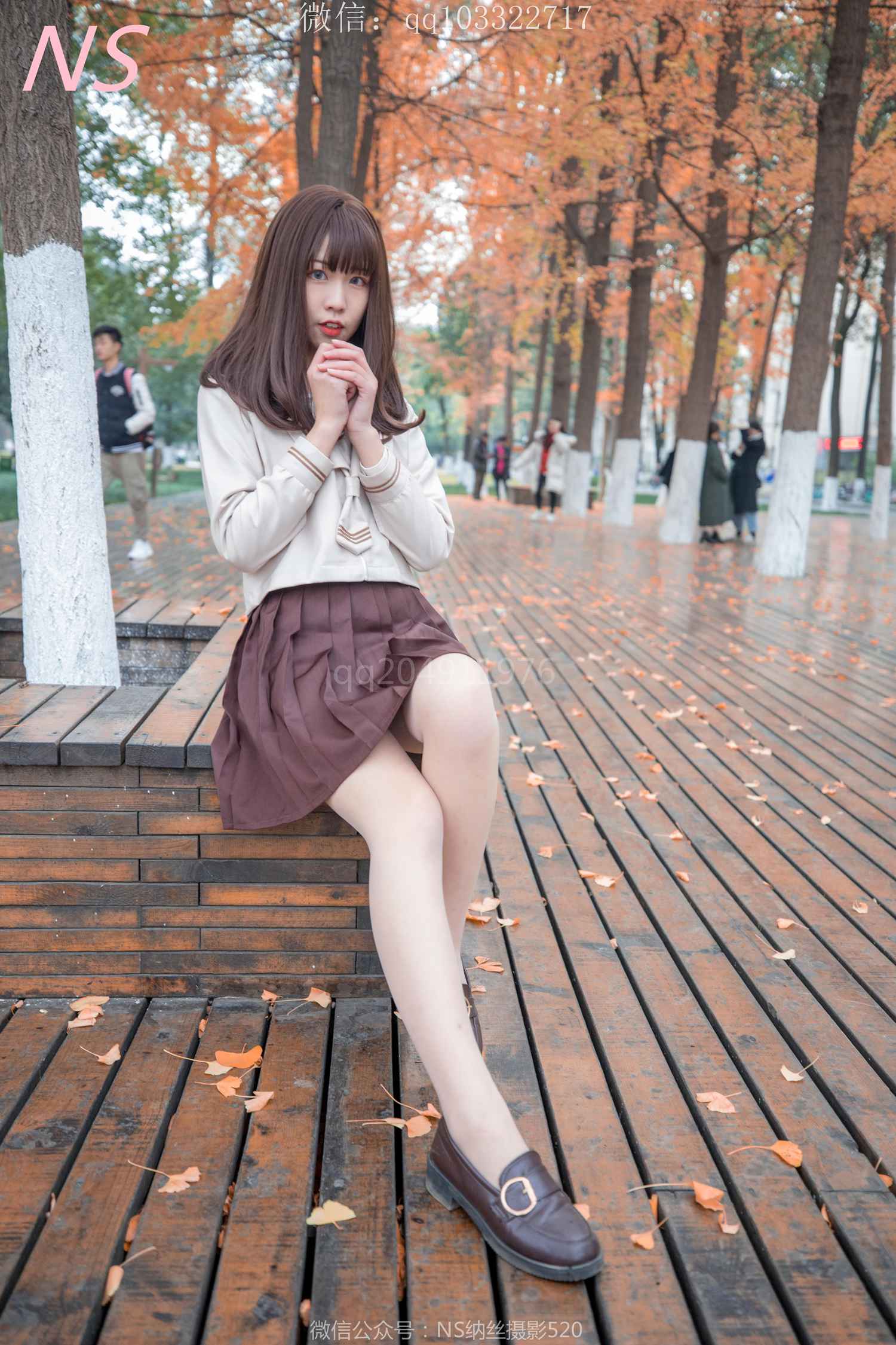 图片[54]-纳丝摄影 NO169 枫的花季丝袜 – 速更版-美库