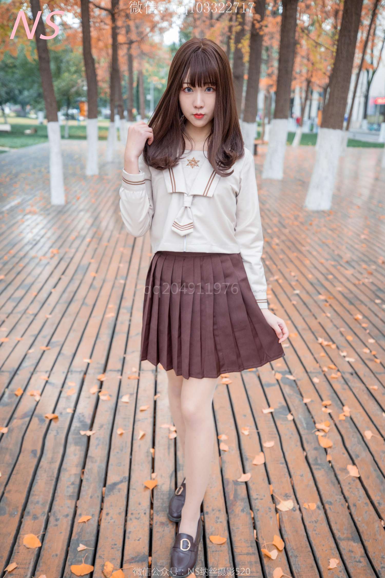 图片[55]-纳丝摄影 NO169 枫的花季丝袜 – 速更版-美库