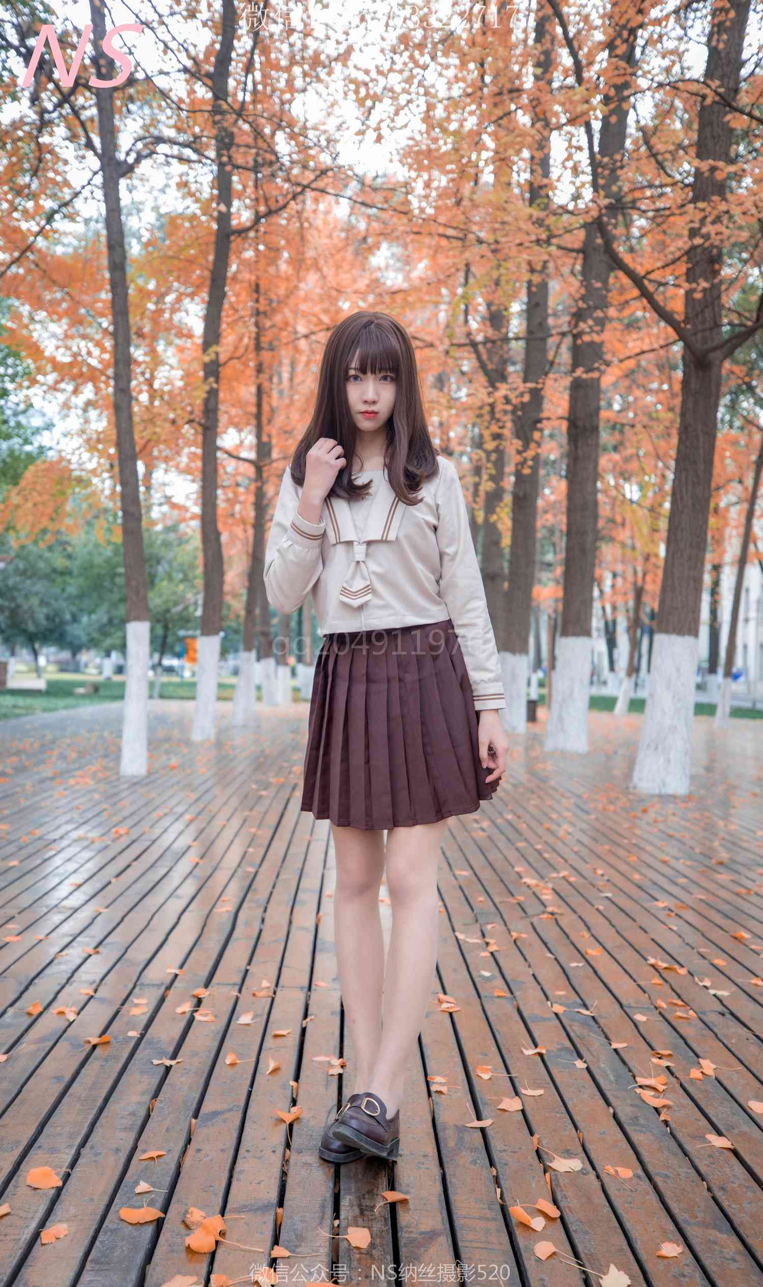 图片[56]-纳丝摄影 NO169 枫的花季丝袜 – 速更版-美库