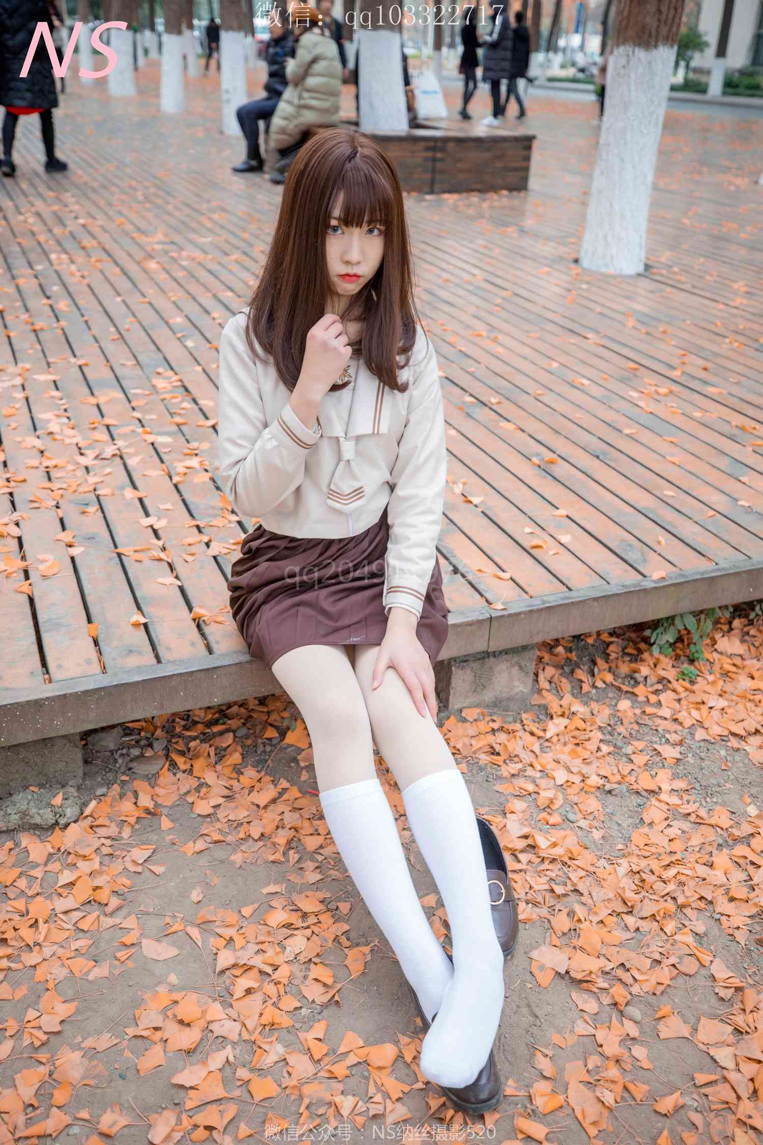 图片[57]-纳丝摄影 NO169 枫的花季丝袜 – 速更版-美库