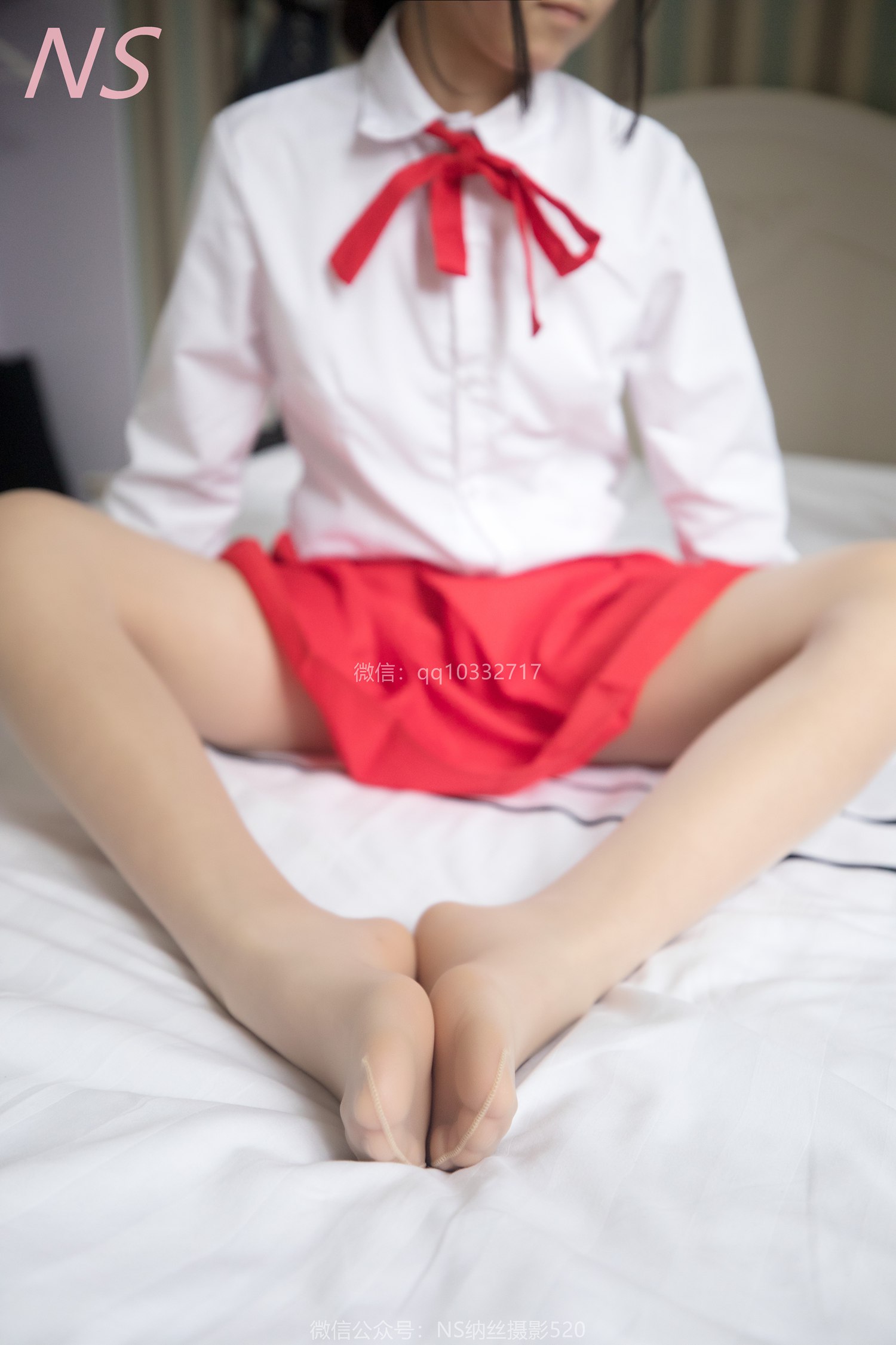 图片[30]-纳丝摄影 NO173 小莉 红色超短裙肉丝诱惑 – 速更版-美库