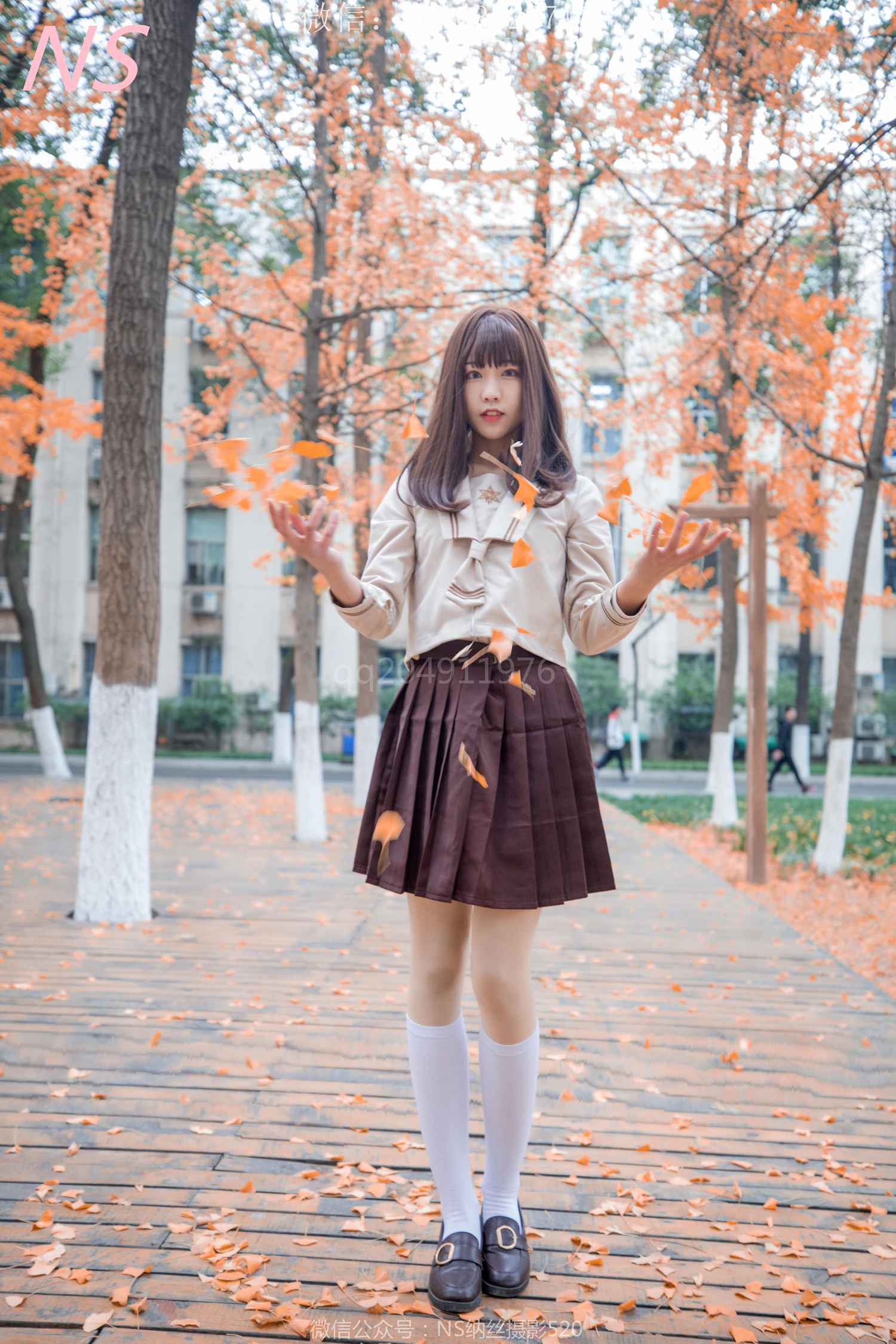 图片[58]-纳丝摄影 NO169 枫的花季丝袜 – 速更版-美库