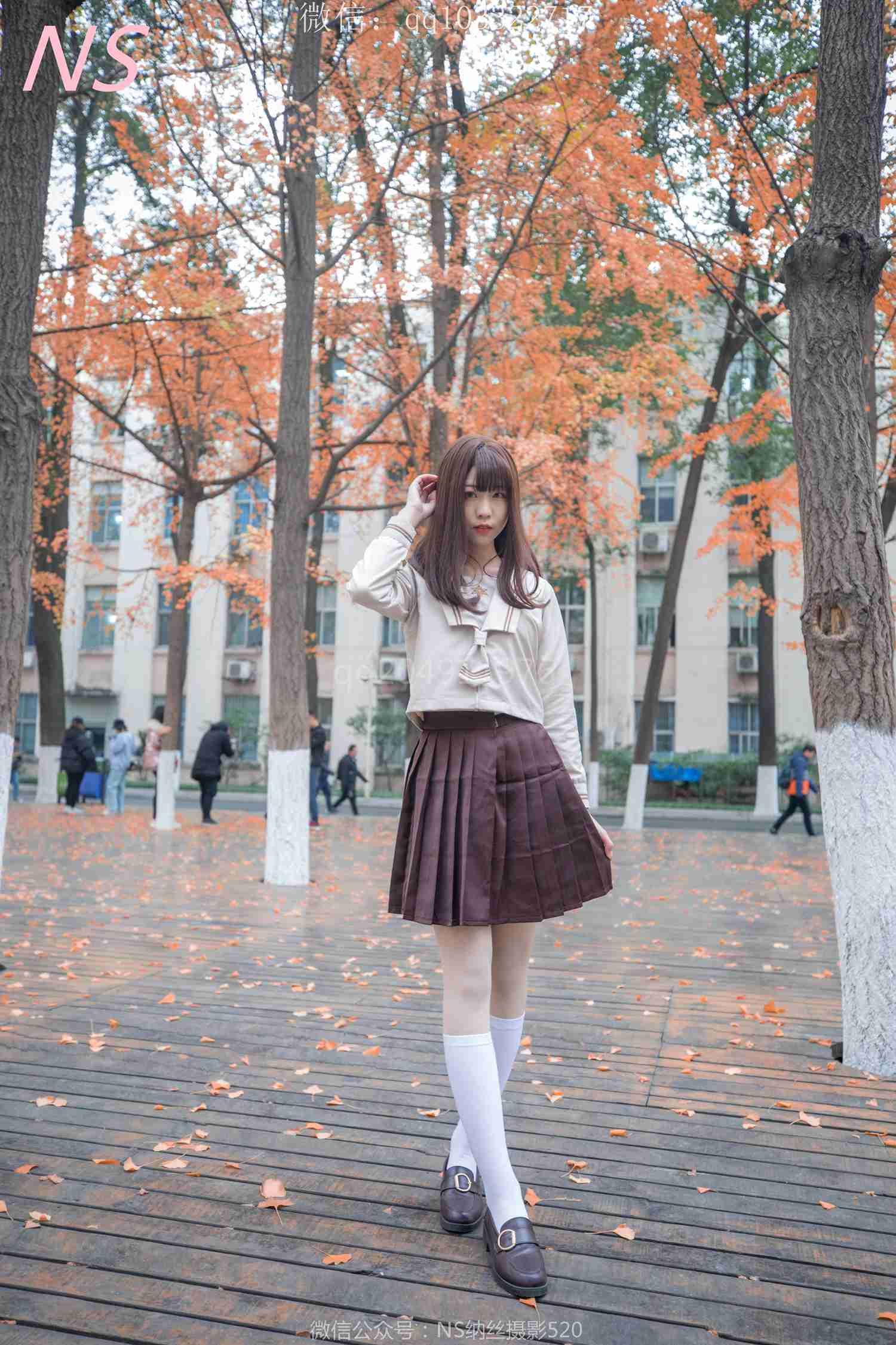 图片[60]-纳丝摄影 NO169 枫的花季丝袜 – 速更版-美库