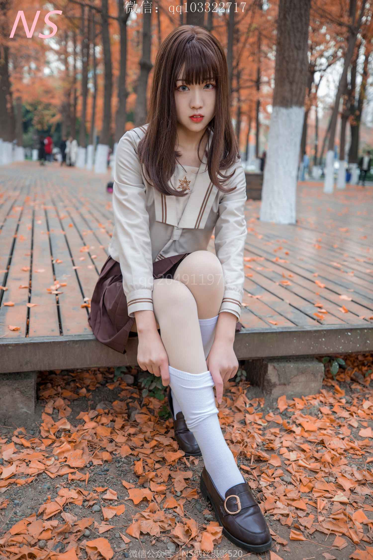 图片[62]-纳丝摄影 NO169 枫的花季丝袜 – 速更版-美库