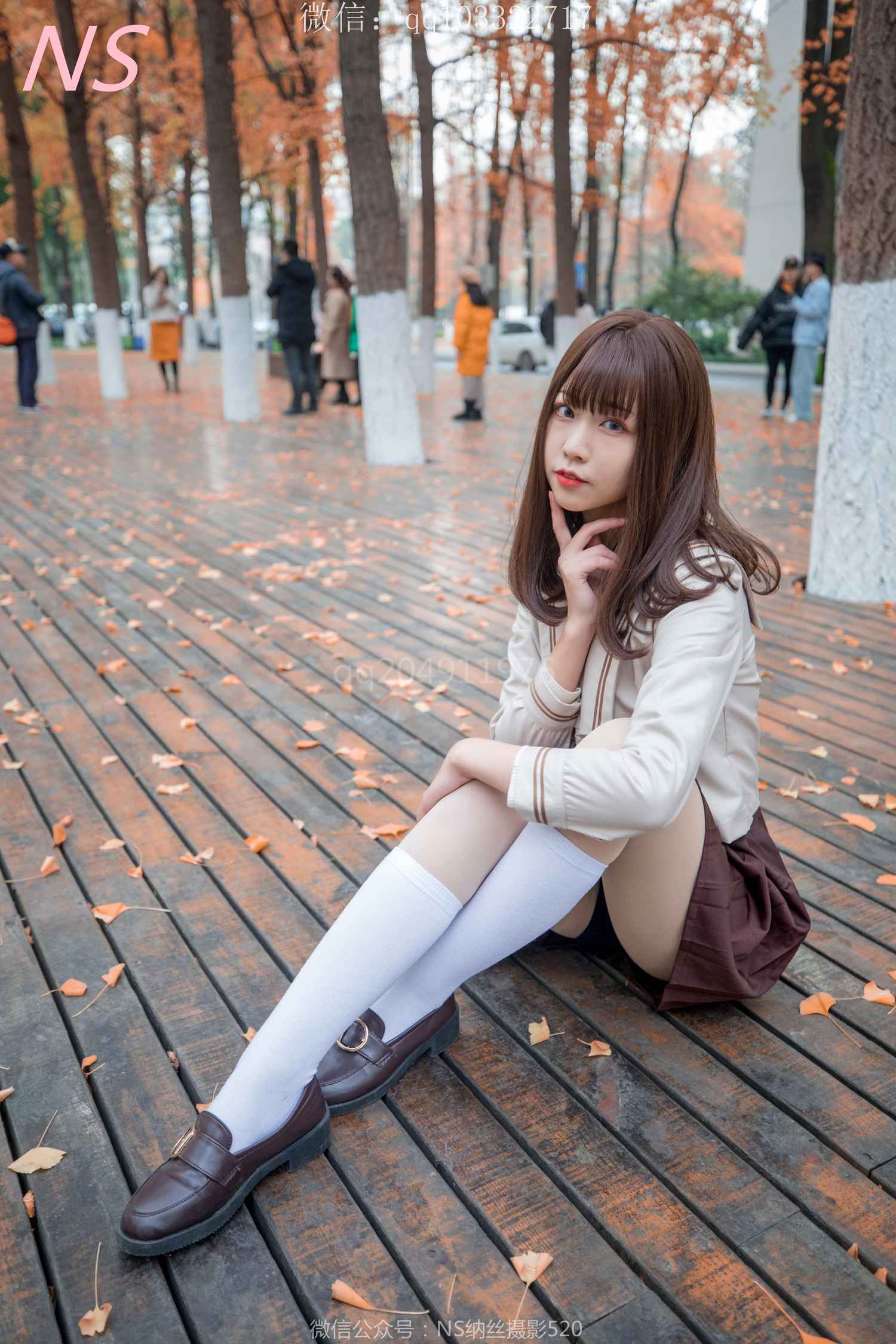 图片[73]-纳丝摄影 NO169 枫的花季丝袜 – 速更版-美库