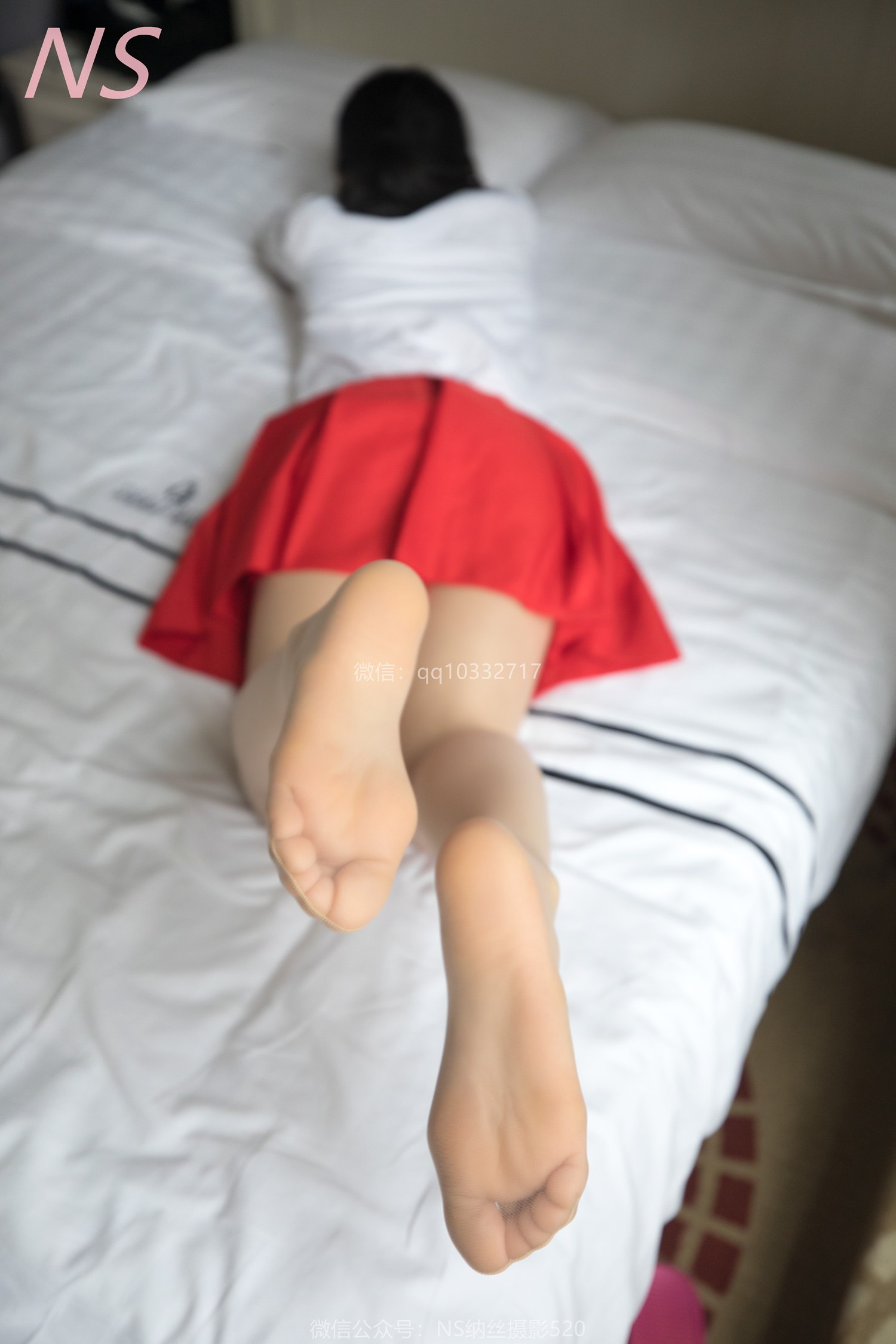 图片[52]-纳丝摄影 NO173 小莉 红色超短裙肉丝诱惑 – 速更版-美库