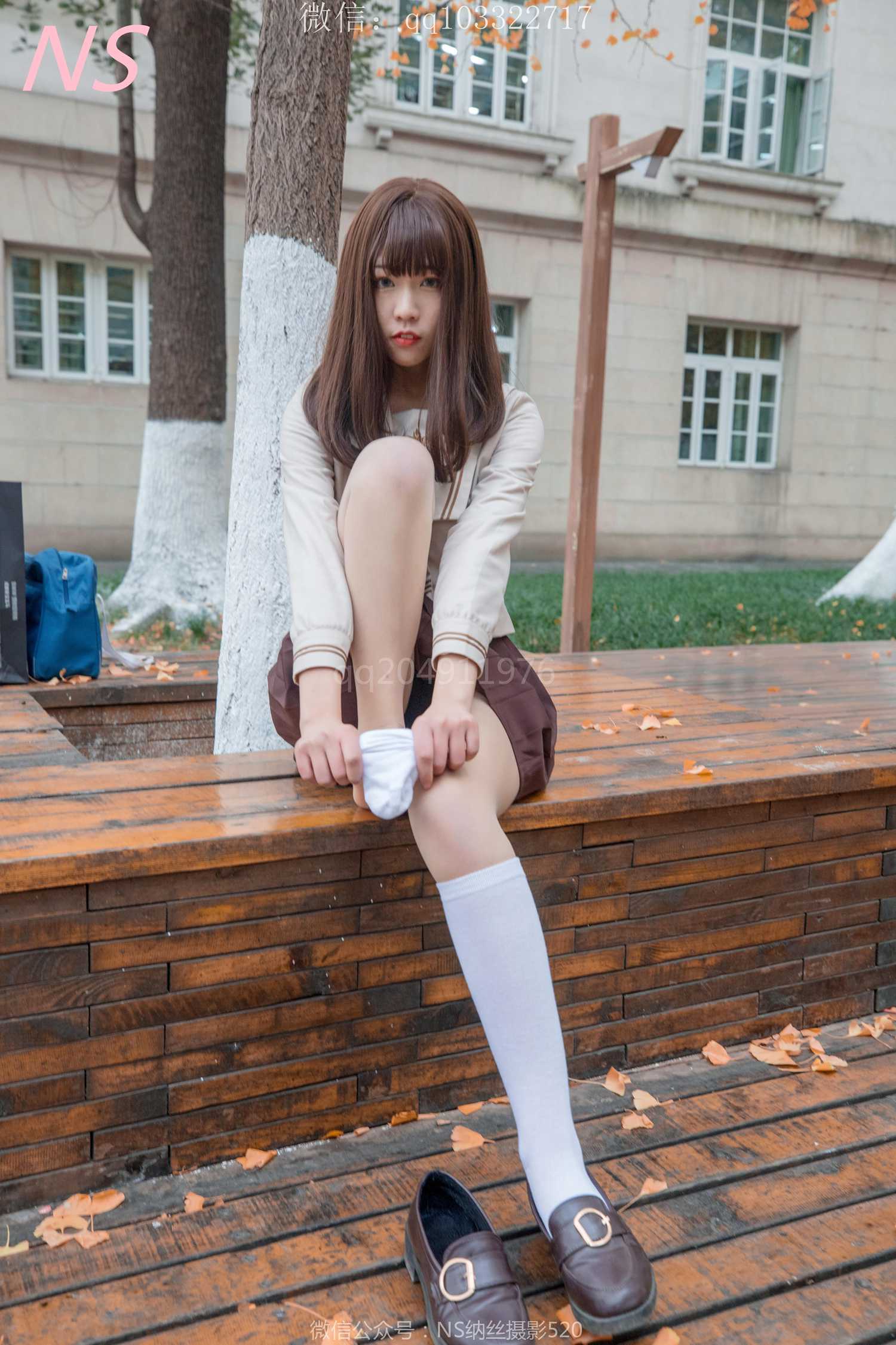 图片[83]-纳丝摄影 NO169 枫的花季丝袜 – 速更版-美库