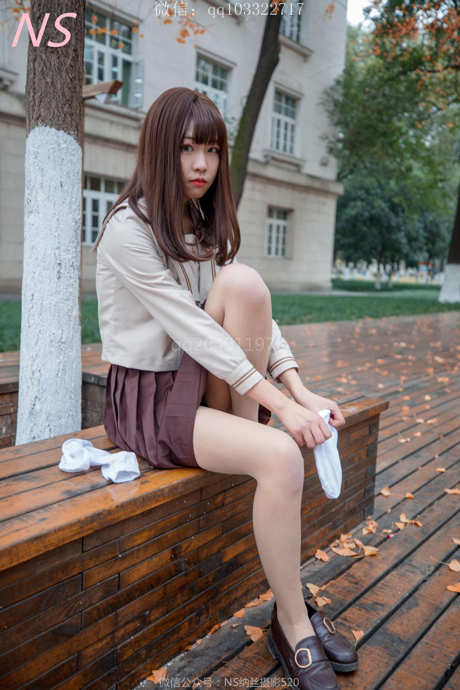 图片[85]-纳丝摄影 NO169 枫的花季丝袜 – 速更版-美库