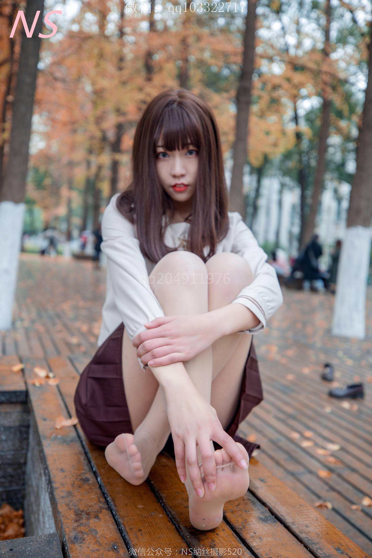 图片[86]-纳丝摄影 NO169 枫的花季丝袜 – 速更版-美库