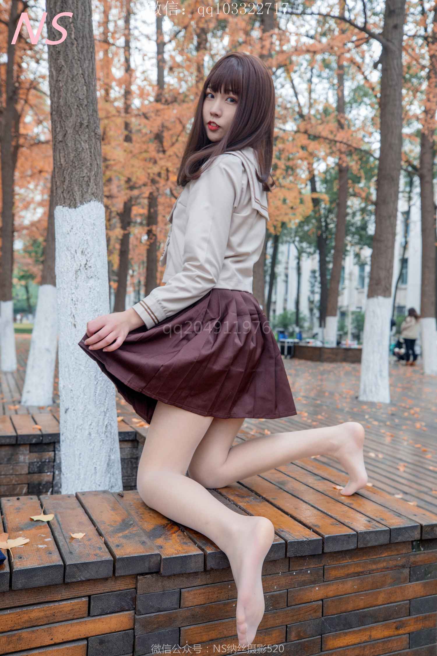 图片[92]-纳丝摄影 NO169 枫的花季丝袜 – 速更版-美库