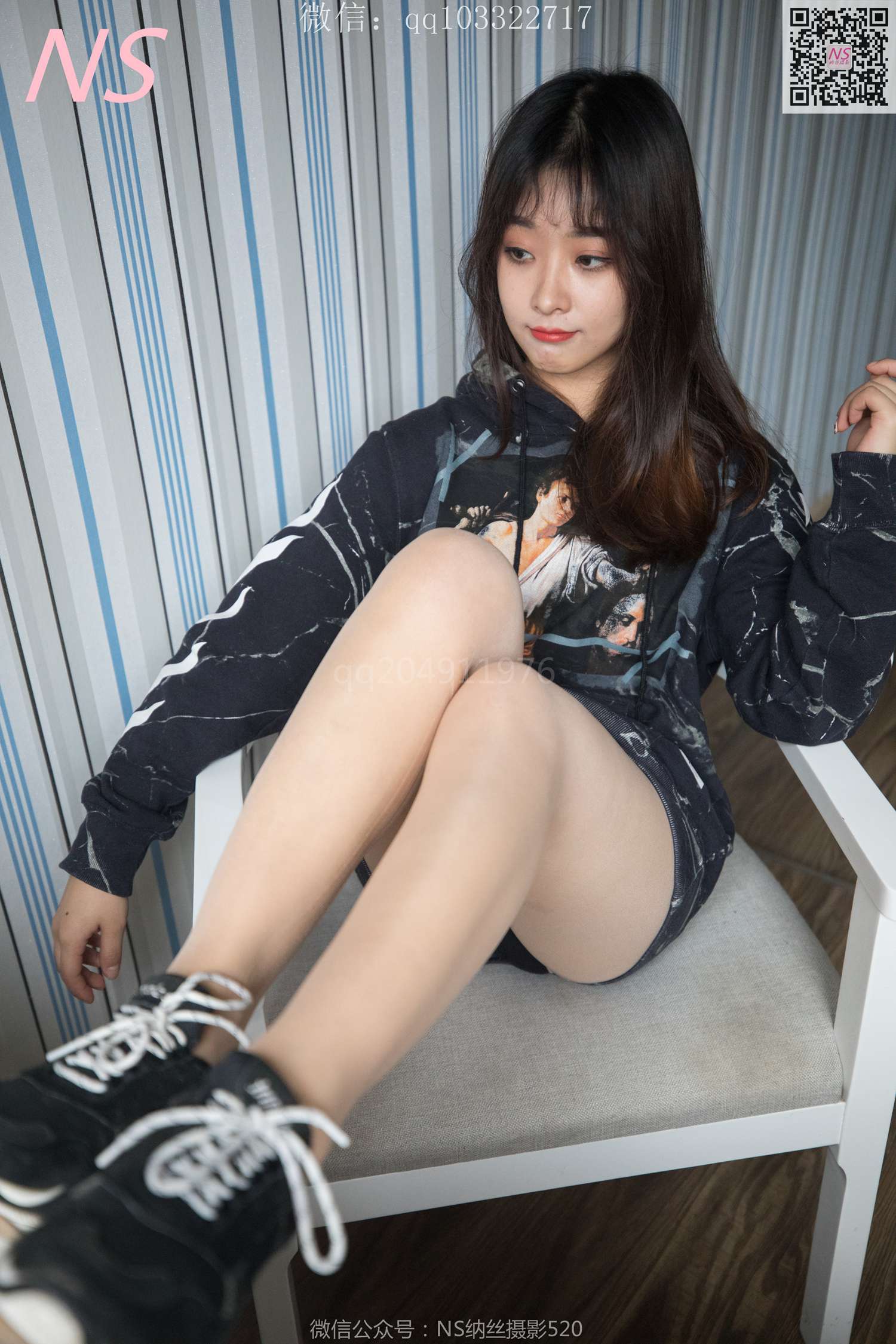 图片[43]-纳丝摄影 NO178 疾风少女 运动鞋丝袜 – 速更版-美库