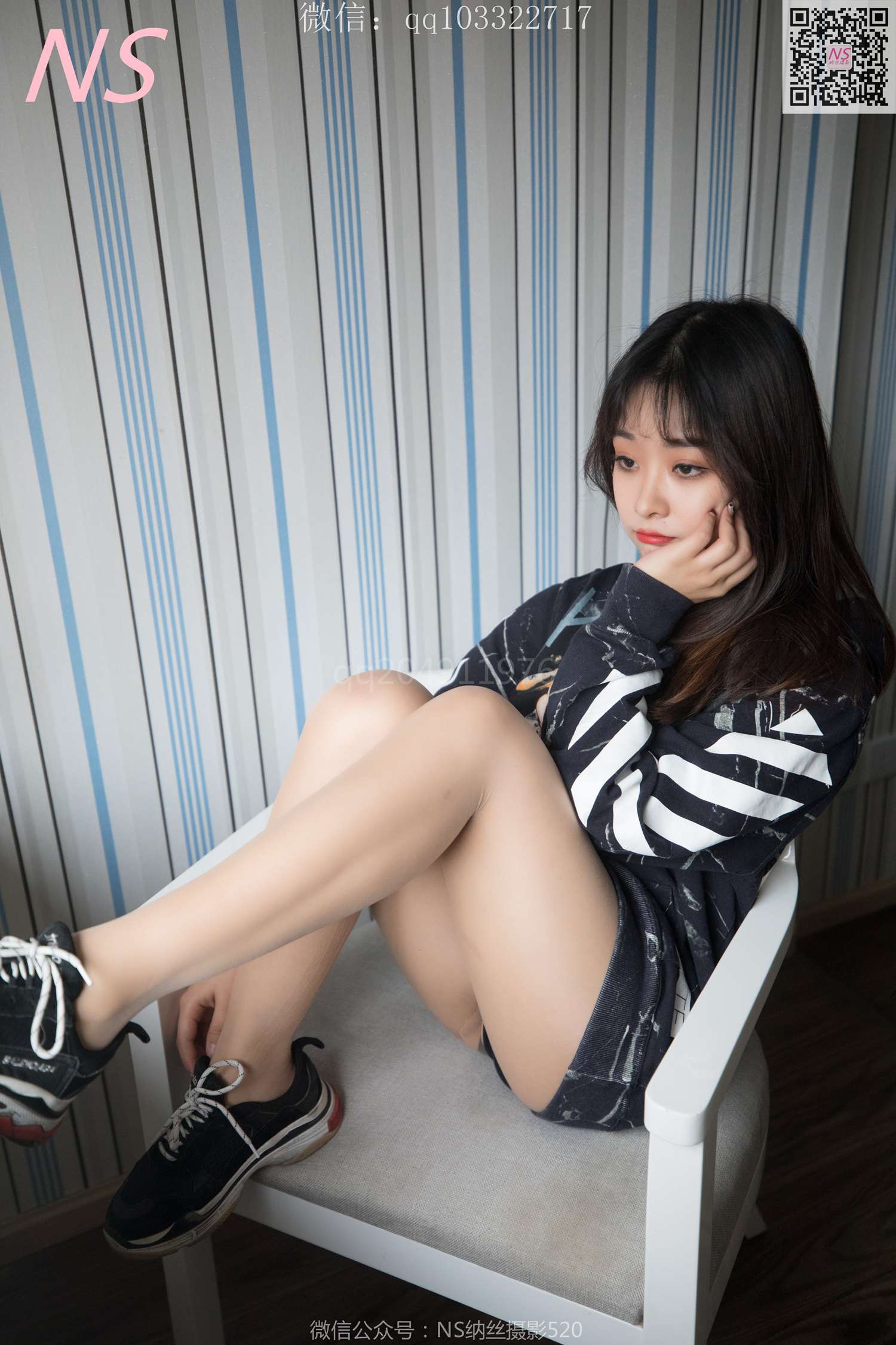 图片[48]-纳丝摄影 NO178 疾风少女 运动鞋丝袜 – 速更版-美库