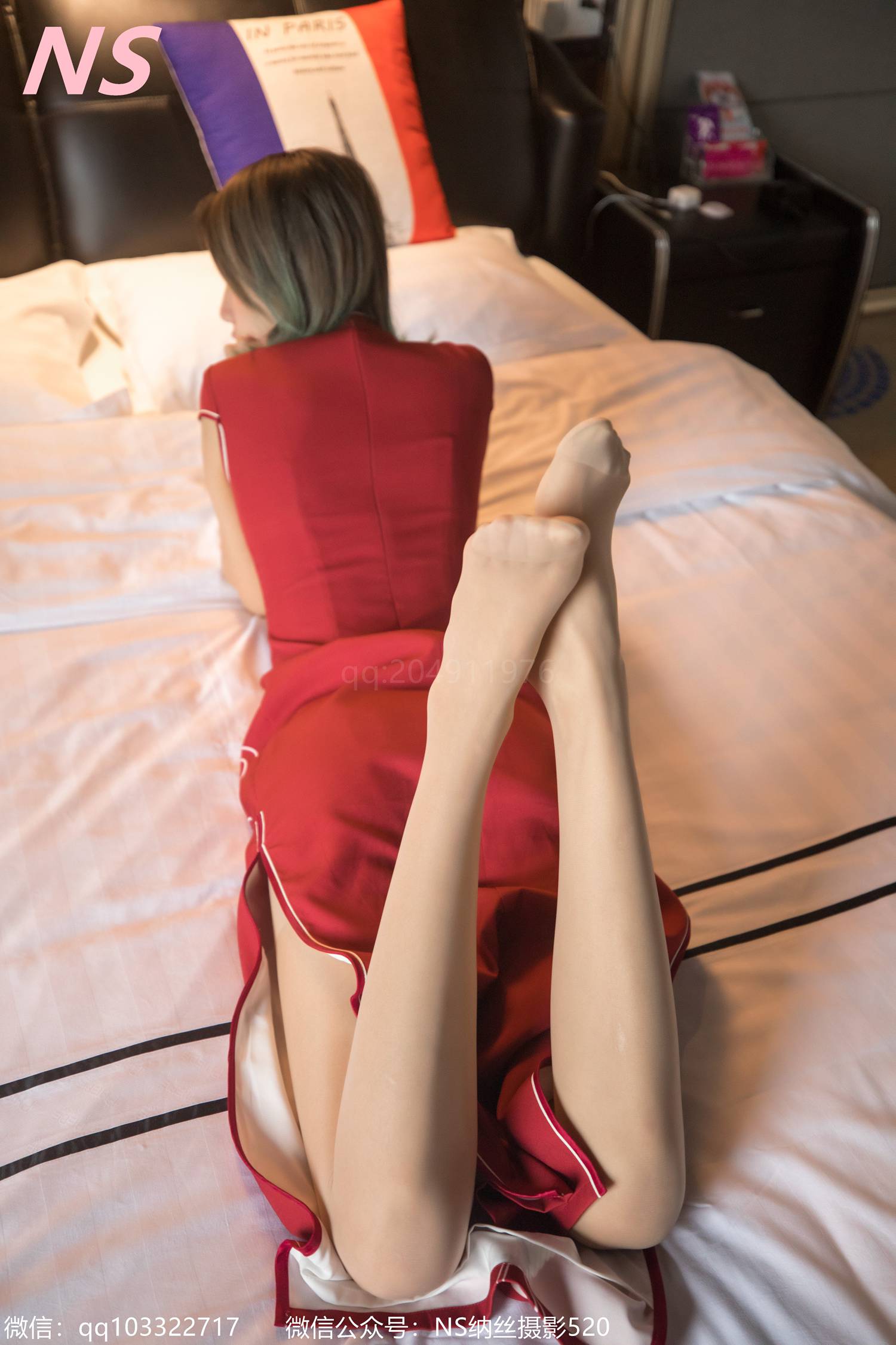 图片[32]-纳丝摄影 NO180 张若若 旗袍丝袜 – 速更版-美库