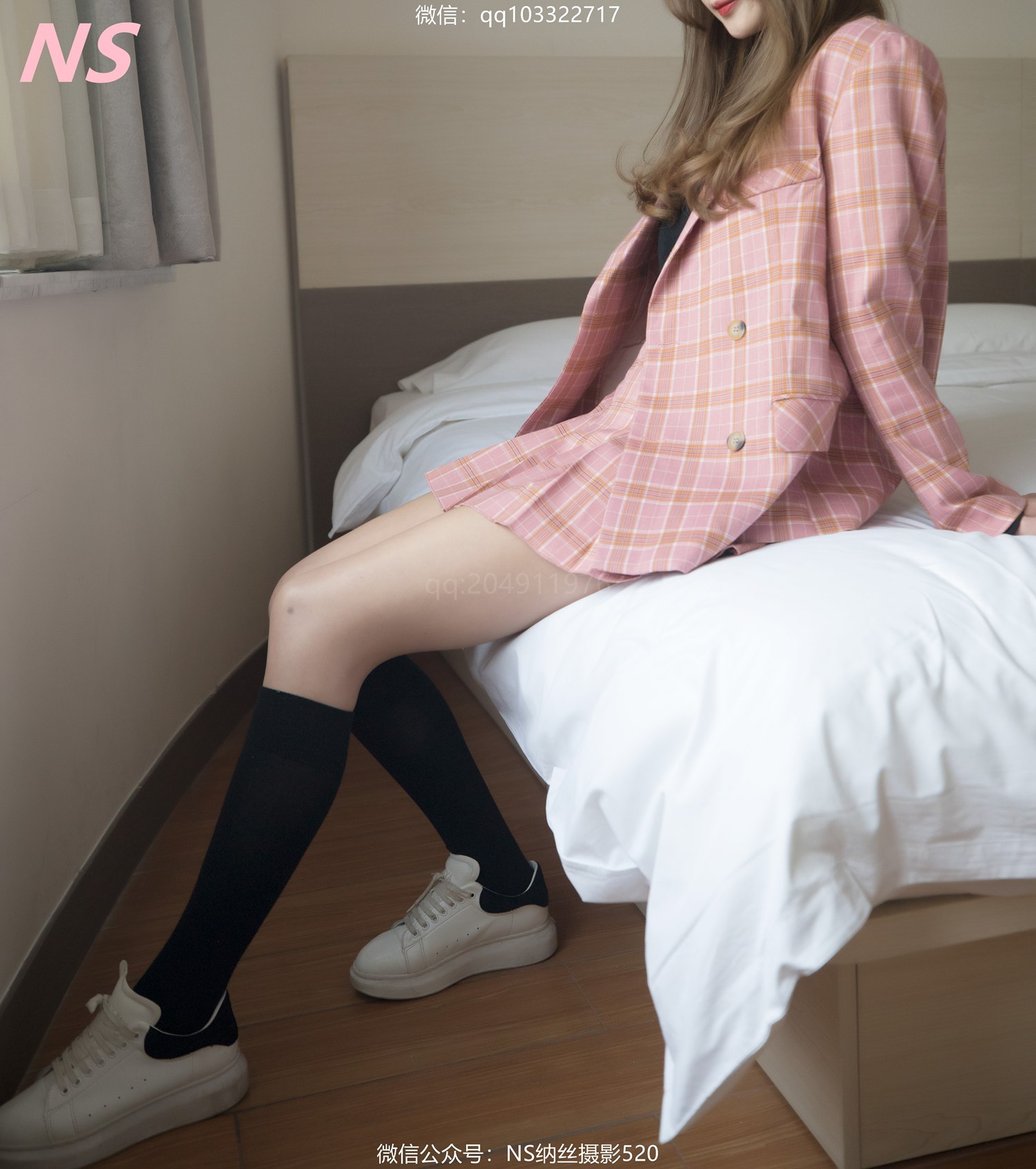 图片[66]-纳丝摄影 NO179 画画 高光丝袜 – 速更版-美库