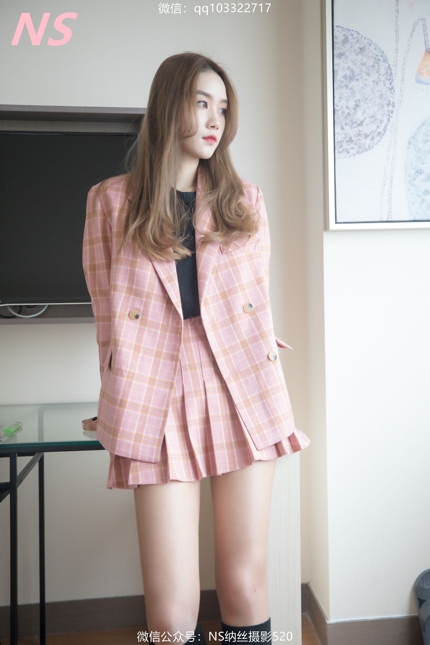 图片[72]-纳丝摄影 NO179 画画 高光丝袜 – 速更版-美库