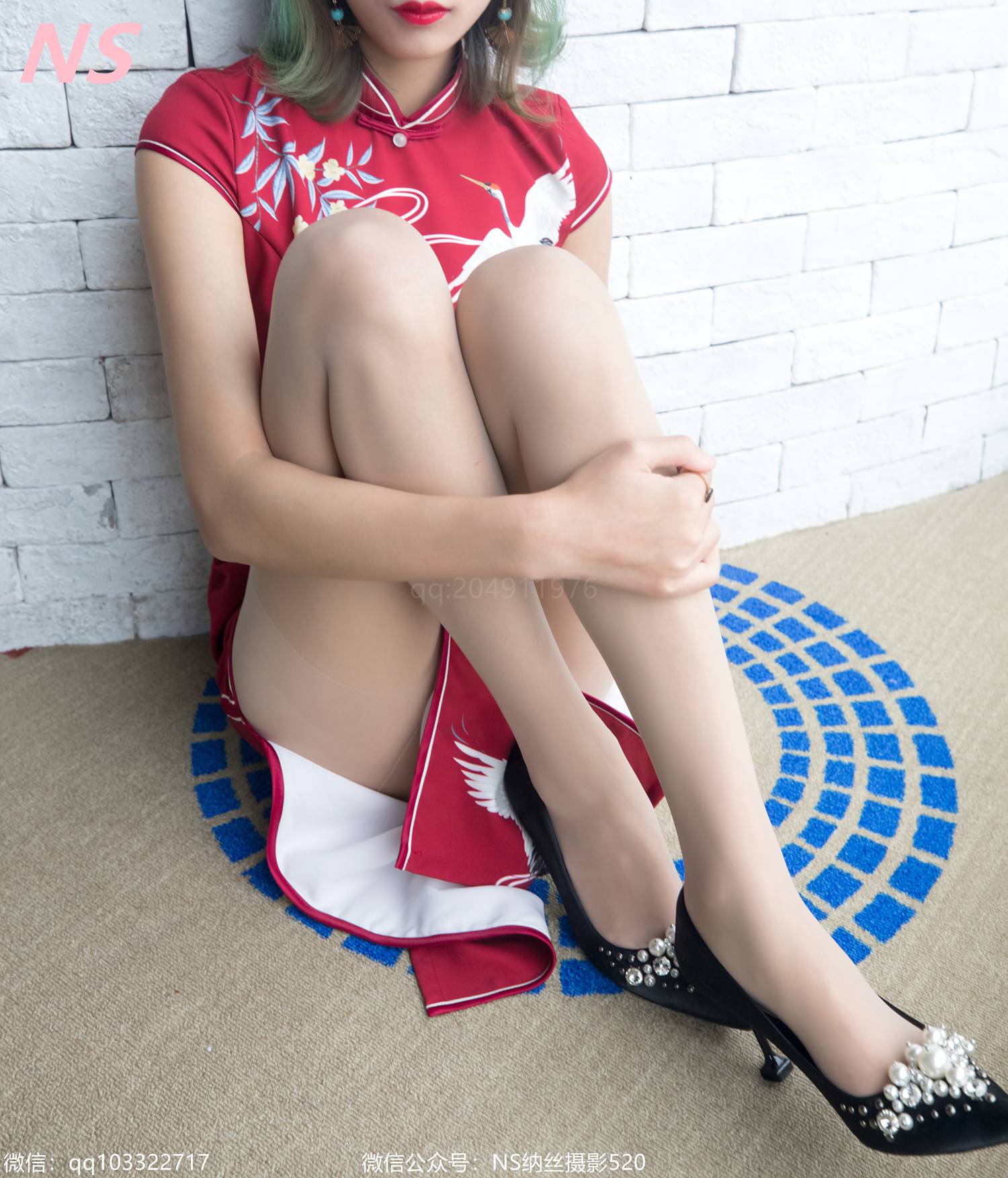 图片[62]-纳丝摄影 NO180 张若若 旗袍丝袜 – 速更版-美库