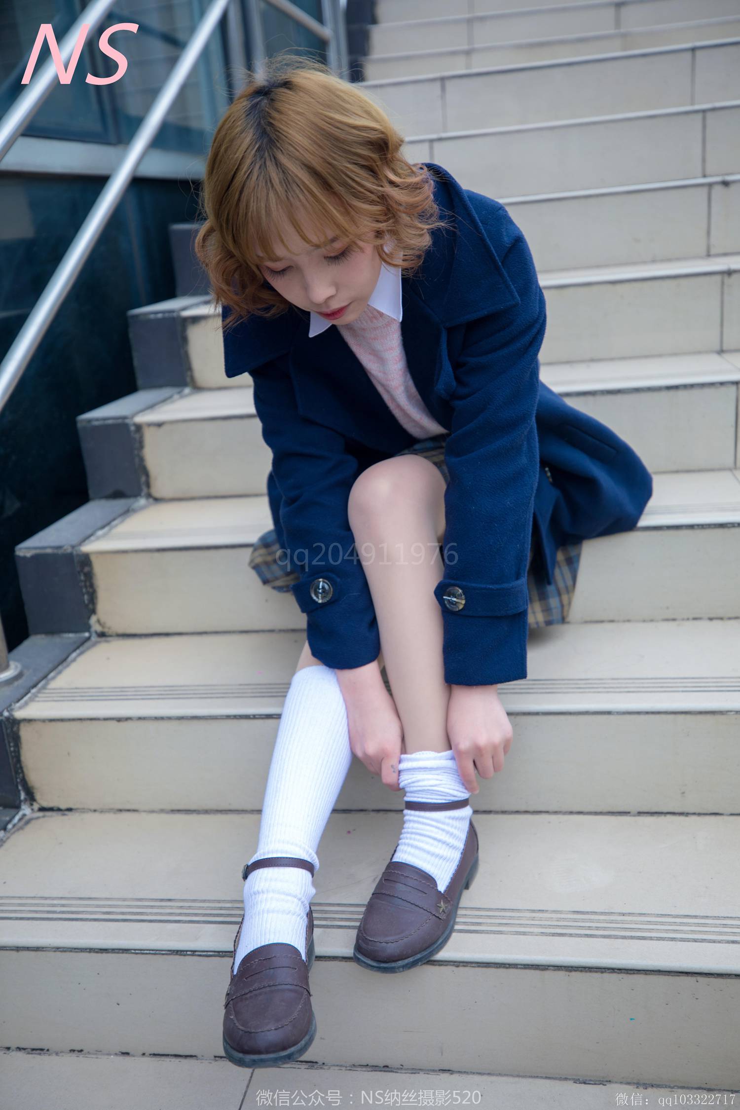 图片[23]-纳丝摄影 NO184 诗云 户外可爱系美腿丝袜 – 速更版-美库