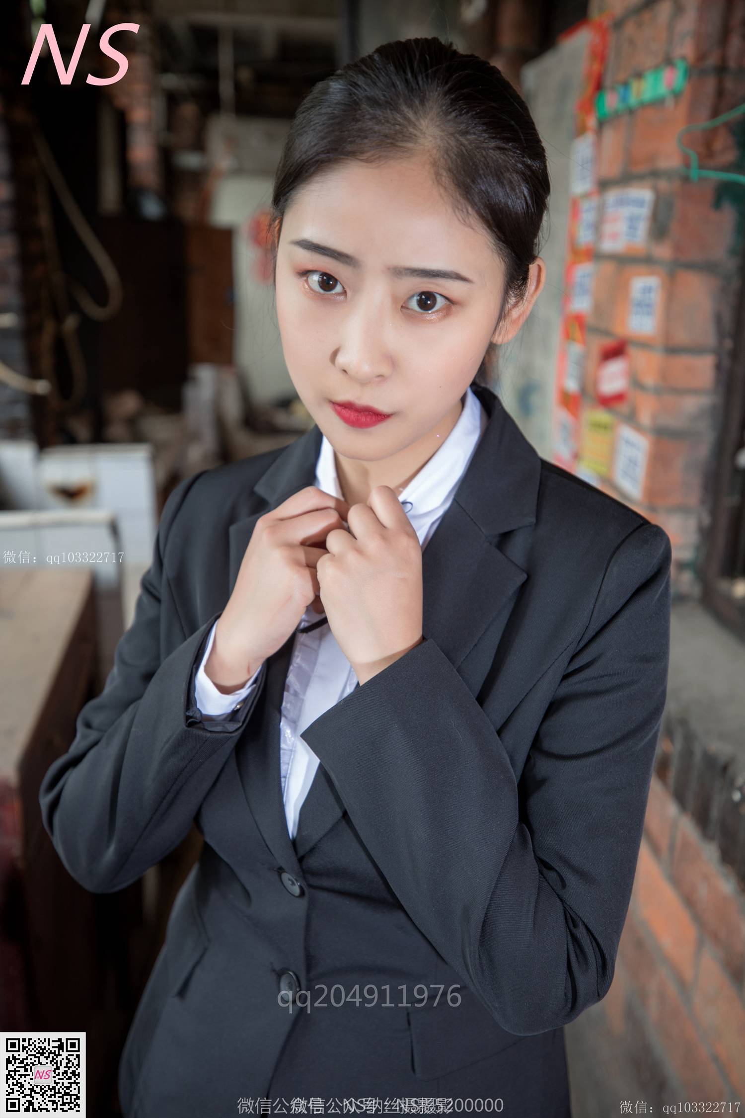 图片[15]-纳丝摄影 NO194 赵小晨 职业丝袜装 – 速更版-美库