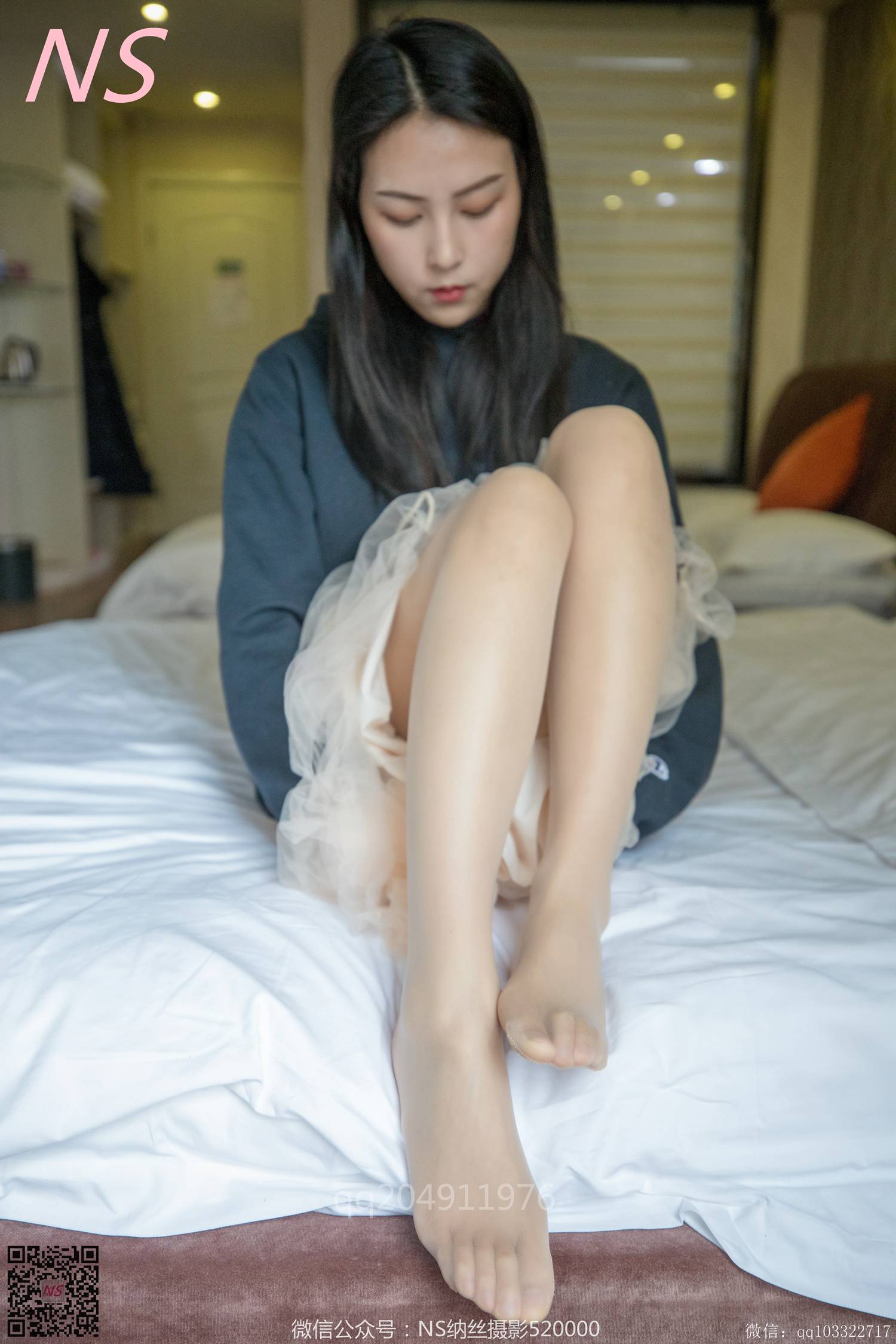 图片[34]-纳丝摄影 NO196 悠悠的丝袜美腿玉足美美哒 – 速更版-美库