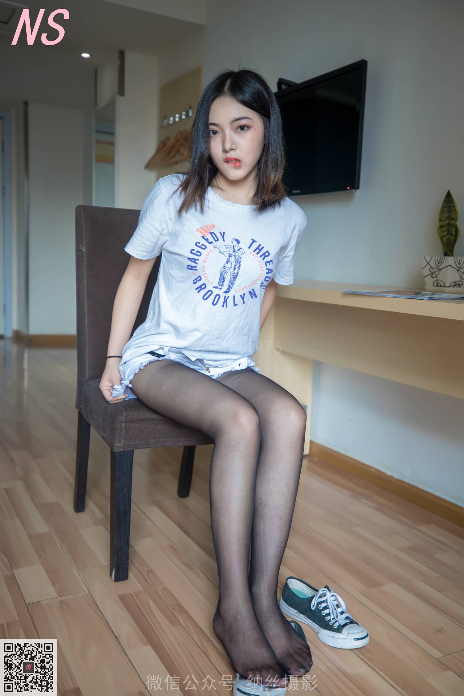 图片[58]-纳丝摄影 NO198 洋洋 无缝肉丝BY黑丝 – 速更版-美库