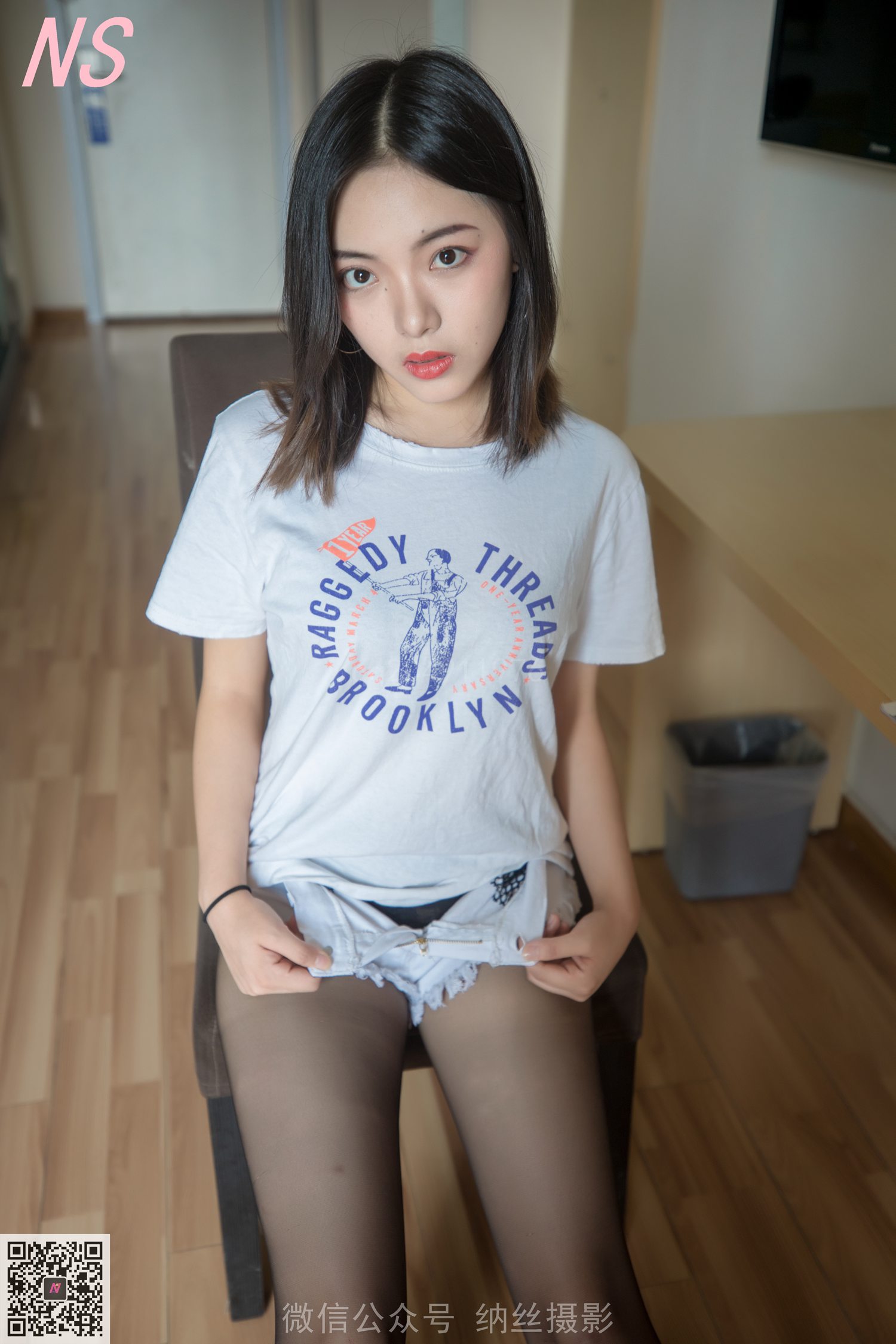 图片[62]-纳丝摄影 NO198 洋洋 无缝肉丝BY黑丝 – 速更版-美库