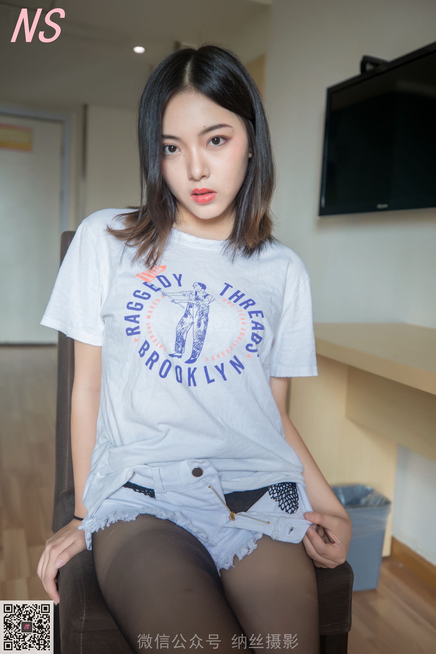 图片[63]-纳丝摄影 NO198 洋洋 无缝肉丝BY黑丝 – 速更版-美库