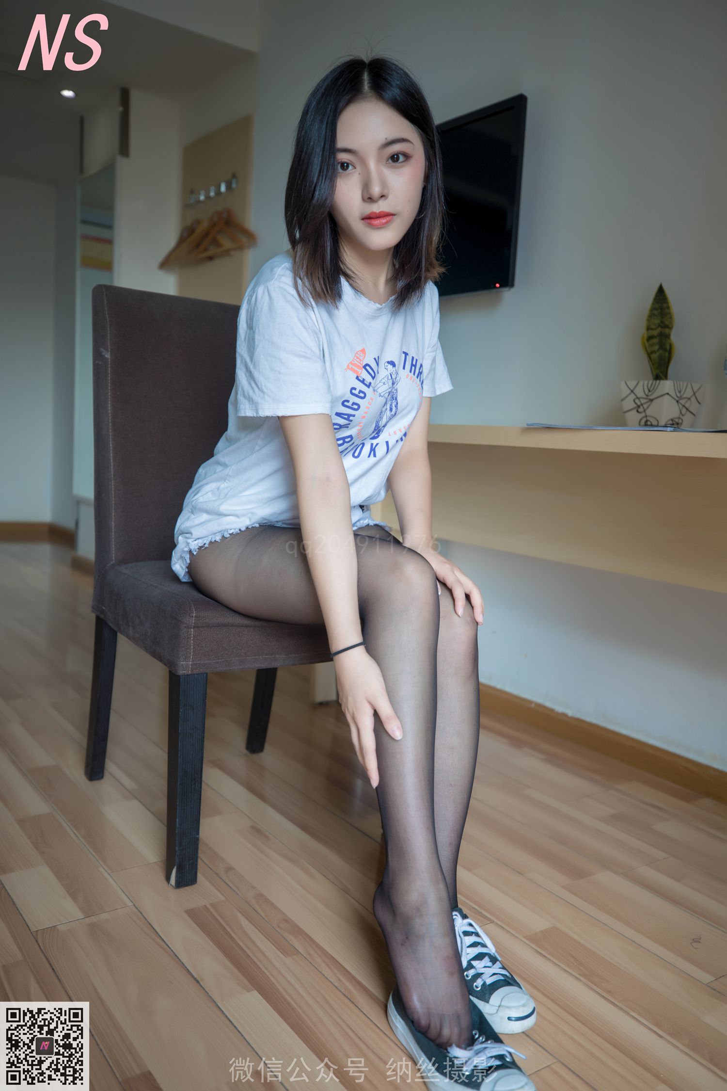 图片[72]-纳丝摄影 NO198 洋洋 无缝肉丝BY黑丝 – 速更版-美库