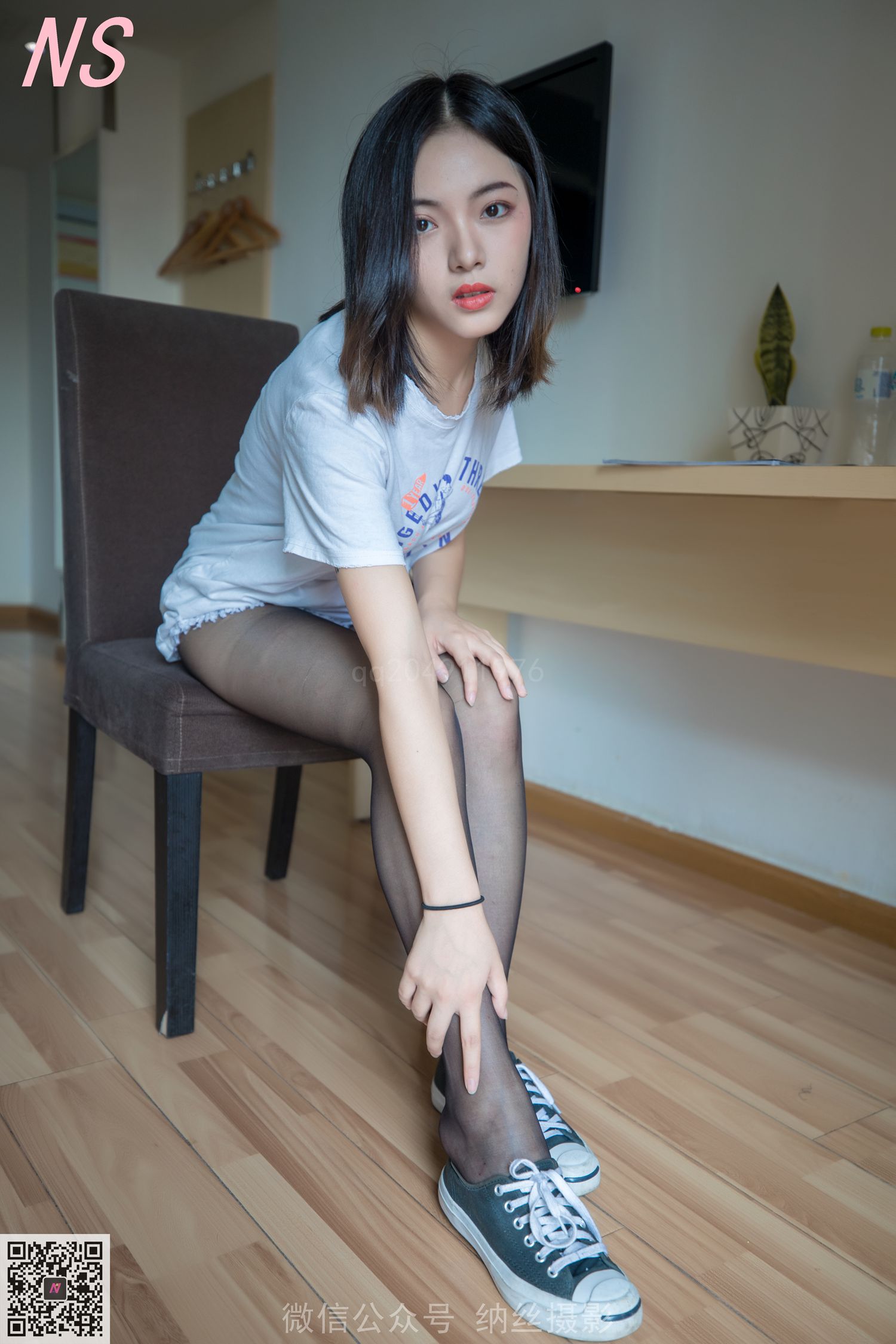 图片[73]-纳丝摄影 NO198 洋洋 无缝肉丝BY黑丝 – 速更版-美库