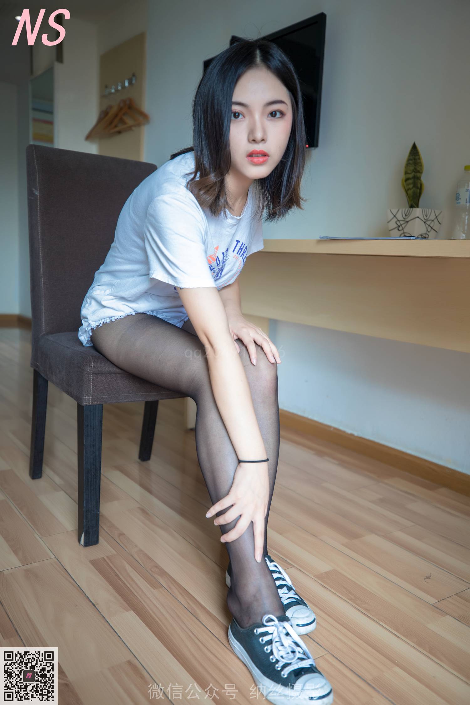 图片[74]-纳丝摄影 NO198 洋洋 无缝肉丝BY黑丝 – 速更版-美库