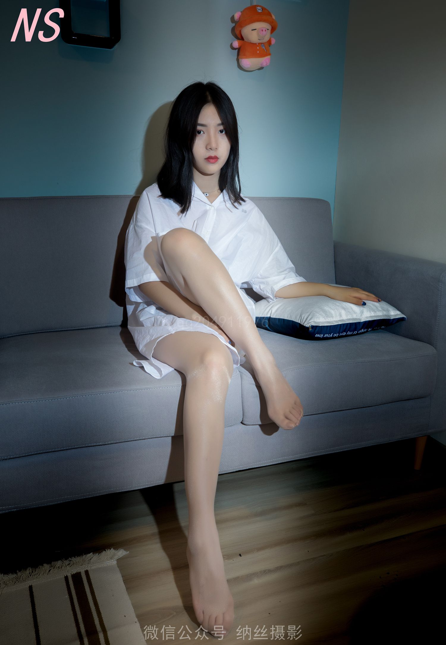 图片[71]-纳丝摄影 NO199 白衬衫少女的薄肉丝 – 速更版-美库