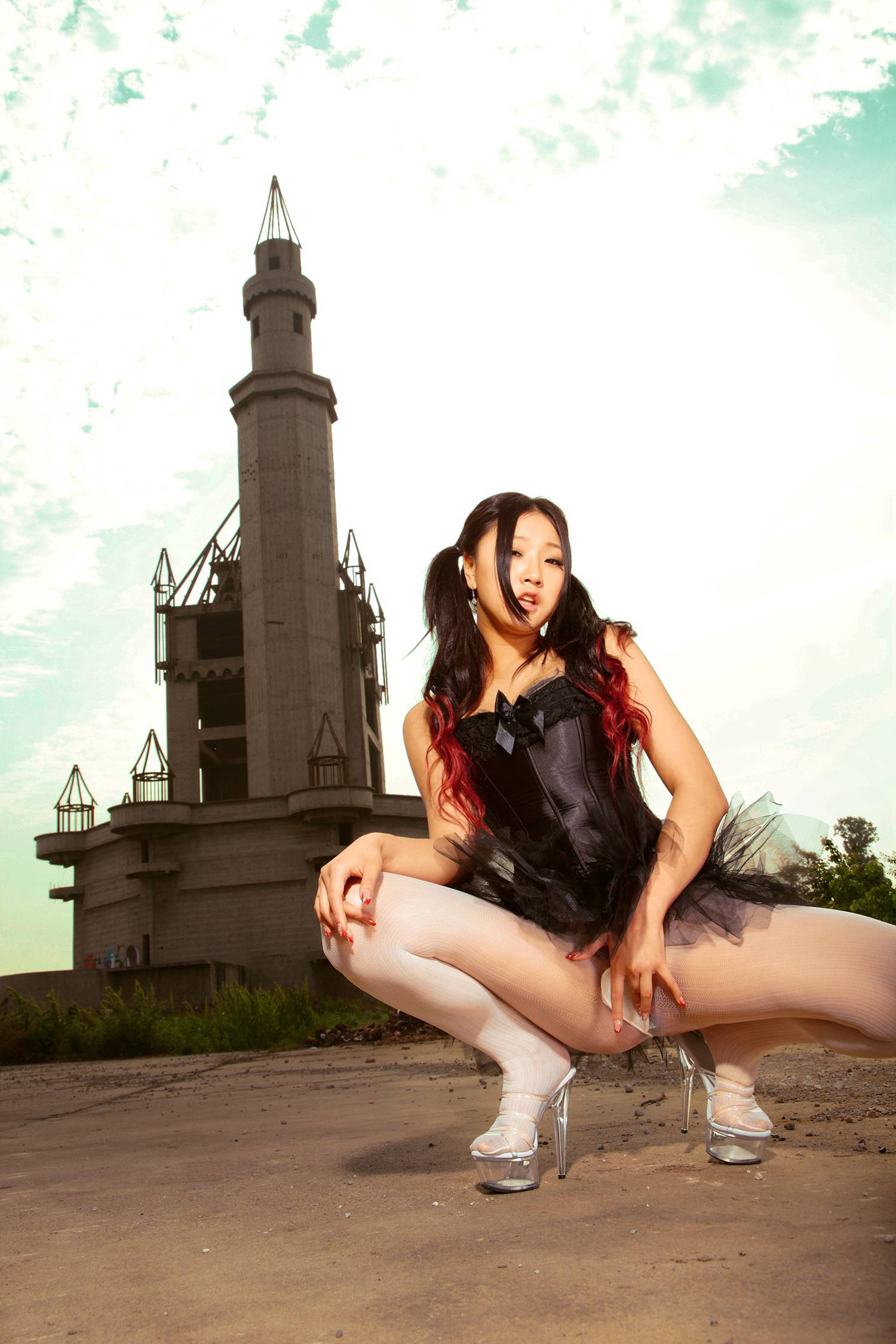 图片[69]-[AISS爱丝]写真 NO.010 古堡媚丝[99P] – 速更版-美库