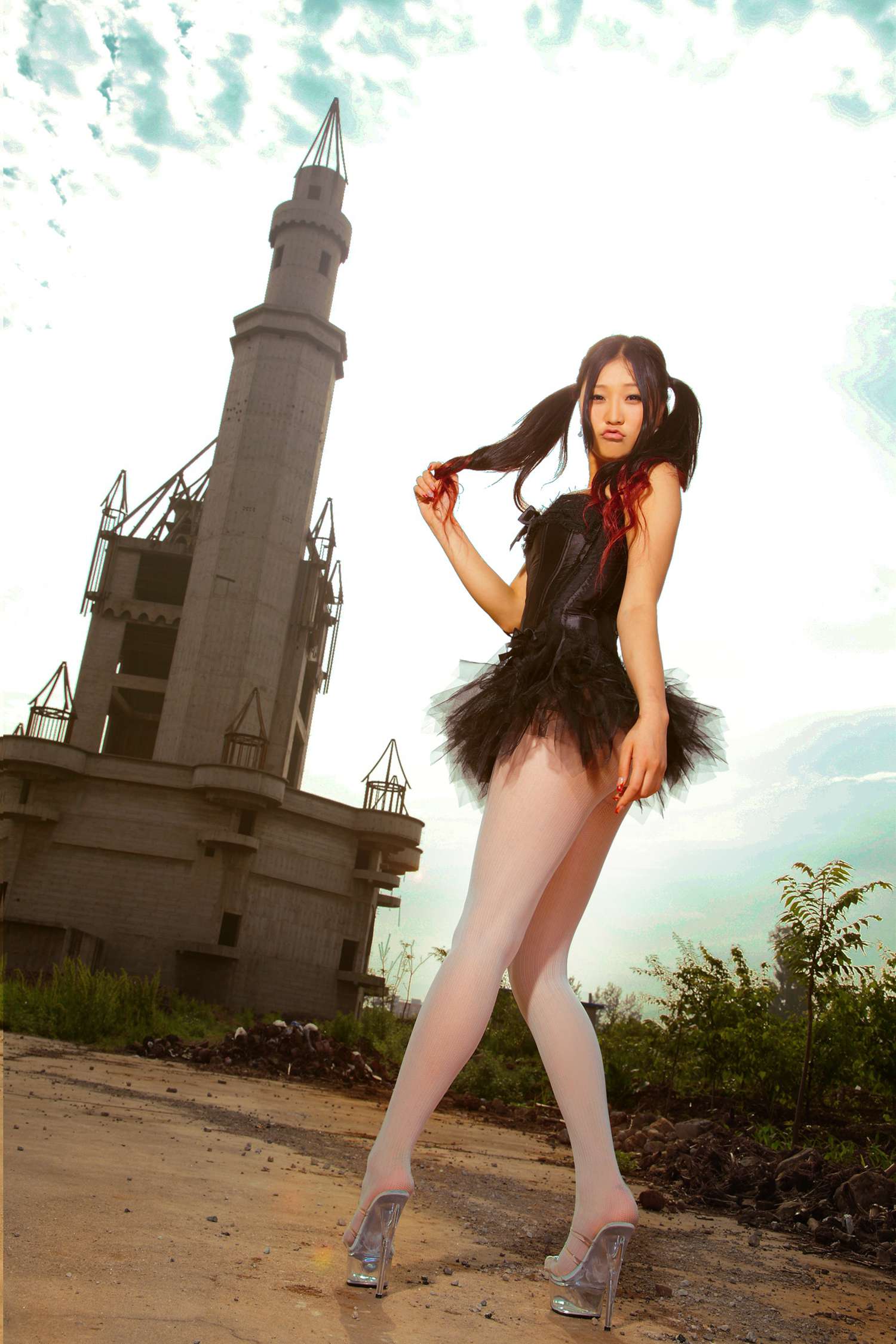 图片[85]-[AISS爱丝]写真 NO.010 古堡媚丝[99P] – 速更版-美库