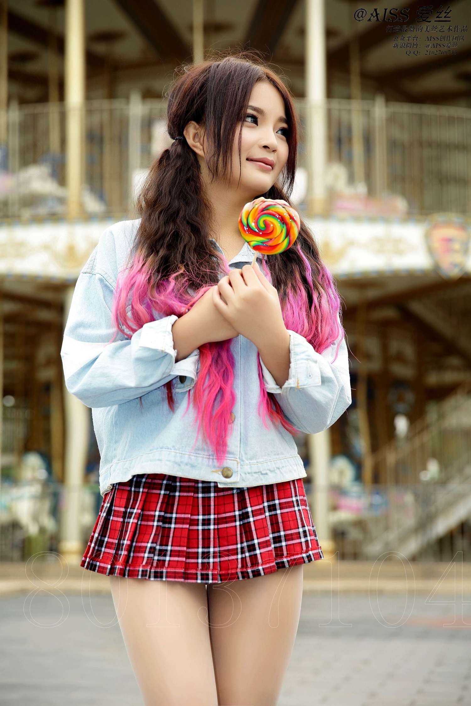 图片[71]-[AISS爱丝]写真 NO.037 假日游乐园[78P] – 速更版-美库