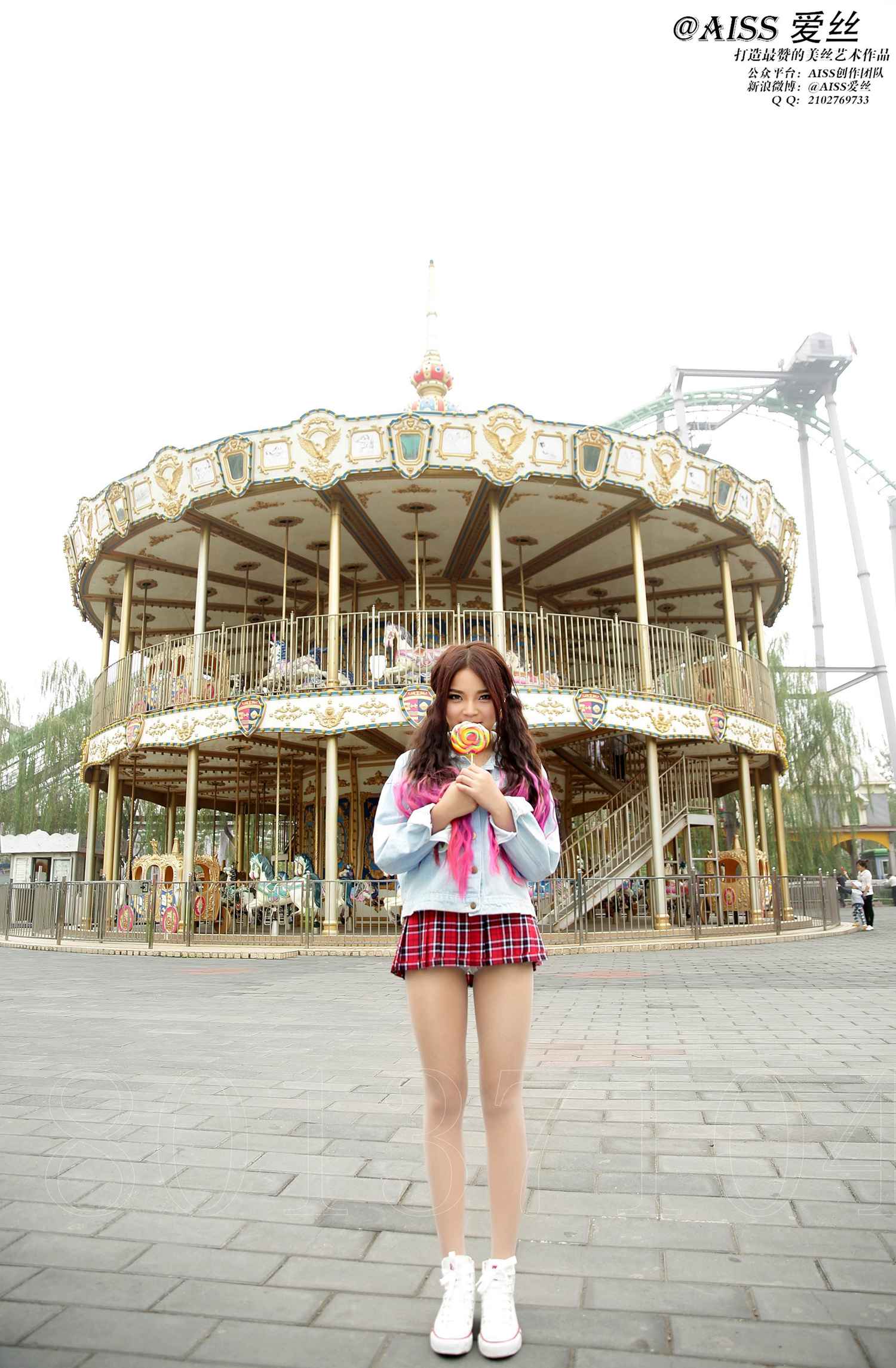 图片[73]-[AISS爱丝]写真 NO.037 假日游乐园[78P] – 速更版-美库
