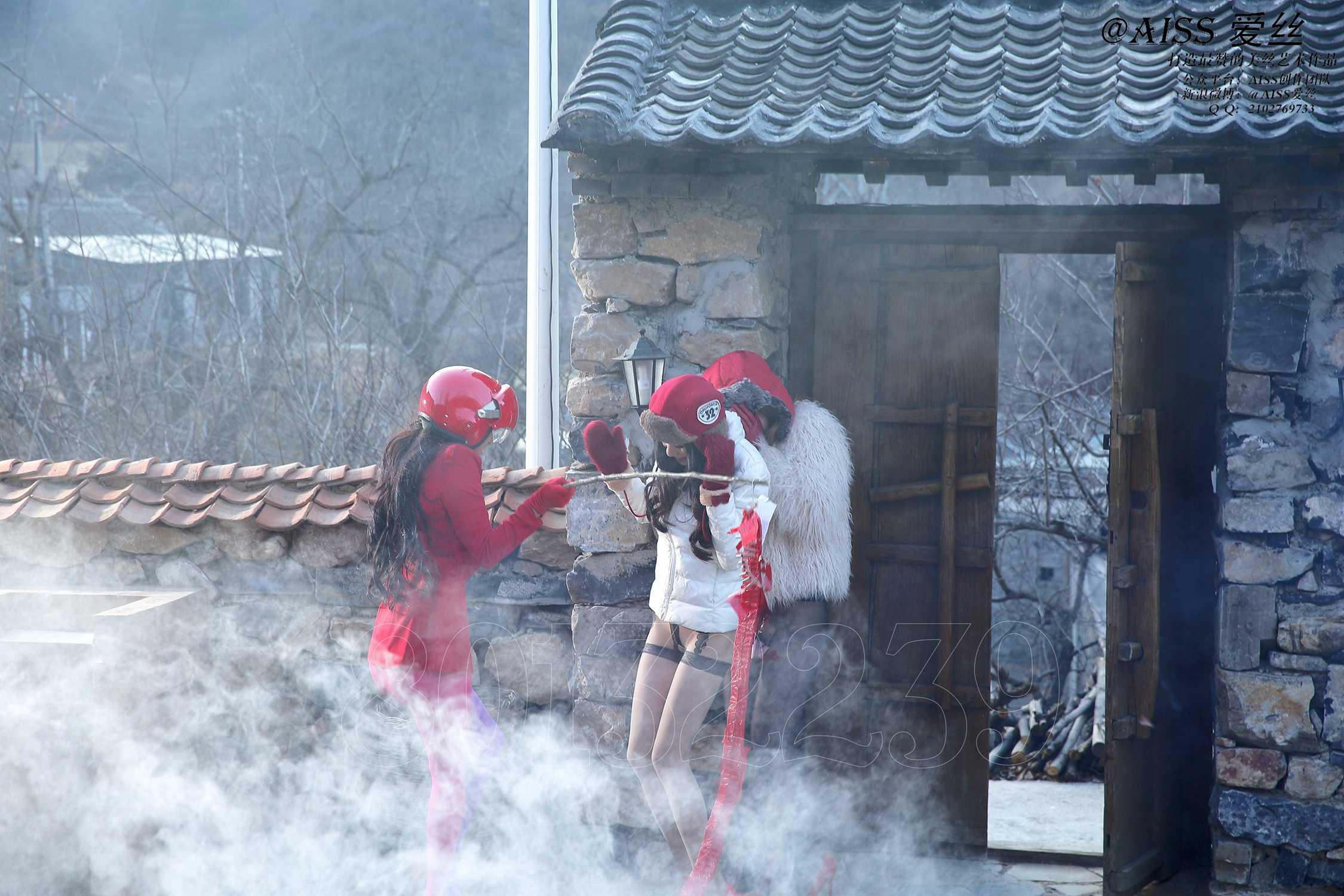 图片[19]-[AISS爱丝]写真 NO.046 回家过年之过年篇[68P] – 速更版-美库